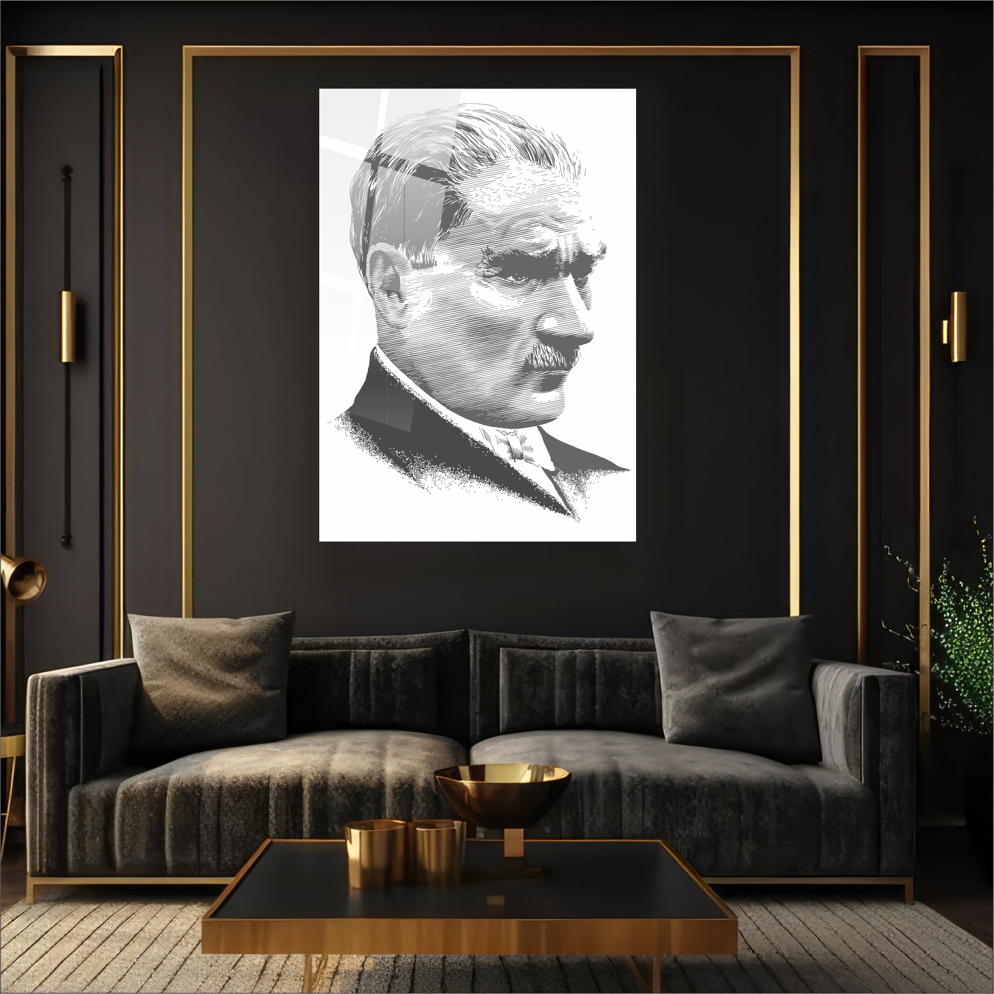 Atatürk Cam Tablo