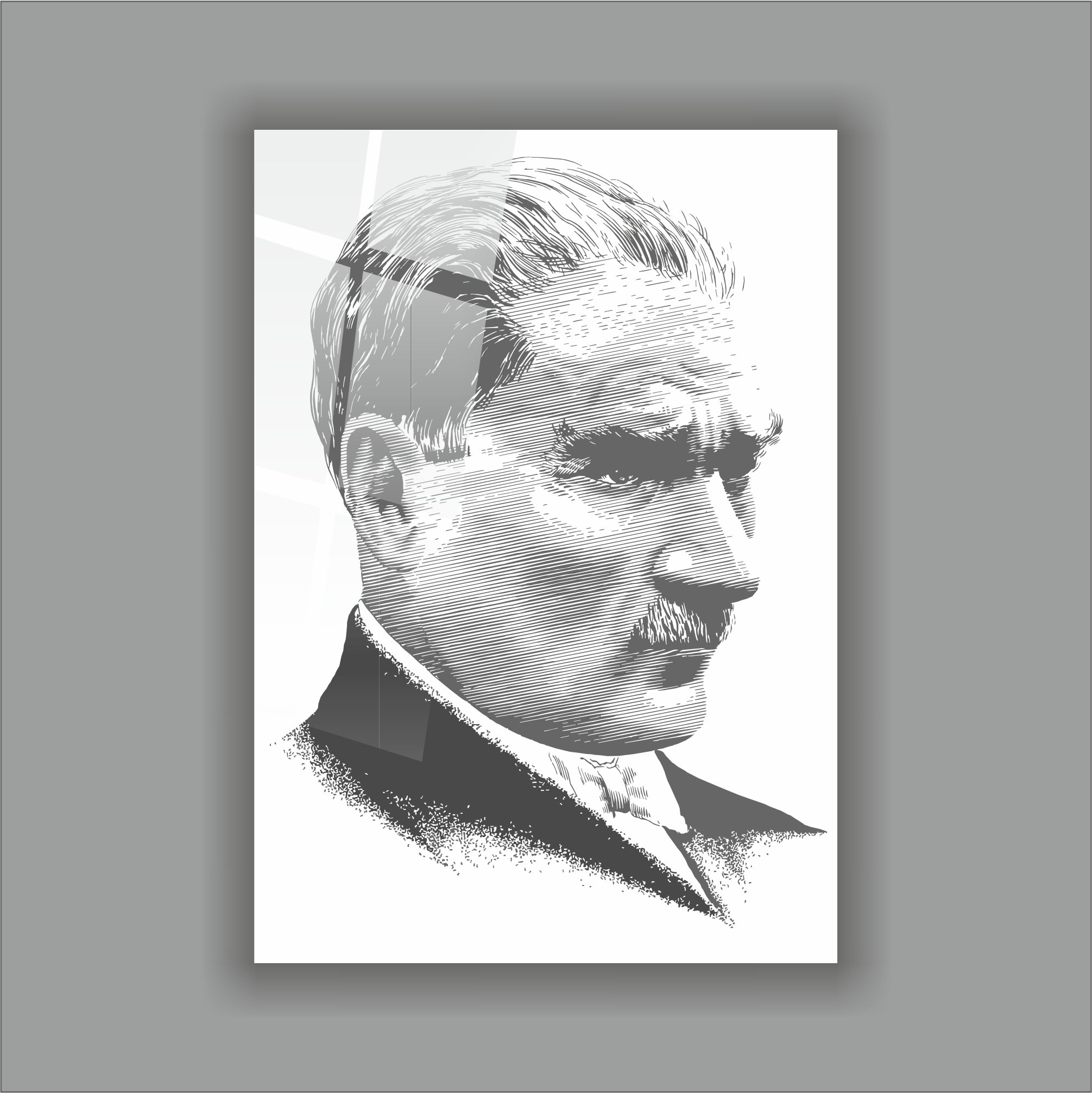 Atatürk Cam Tablo