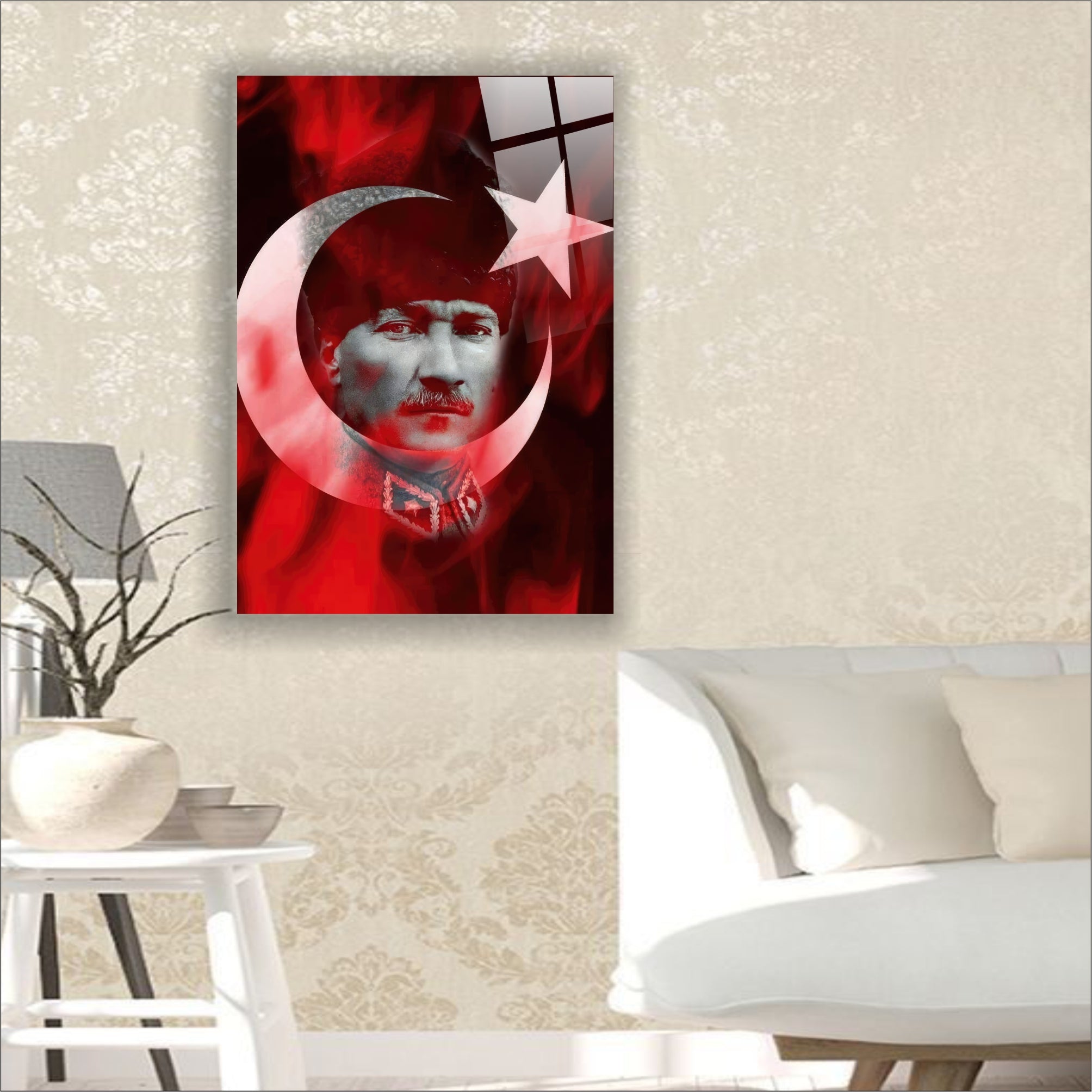 Atatürk Cam Tablo