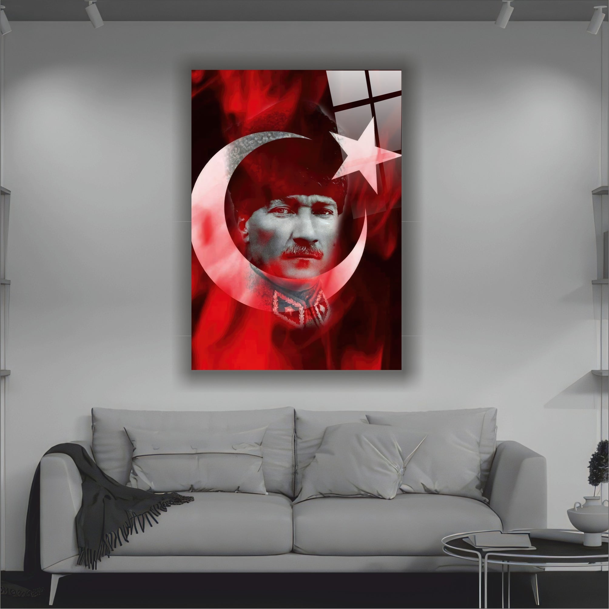 Atatürk Cam Tablo