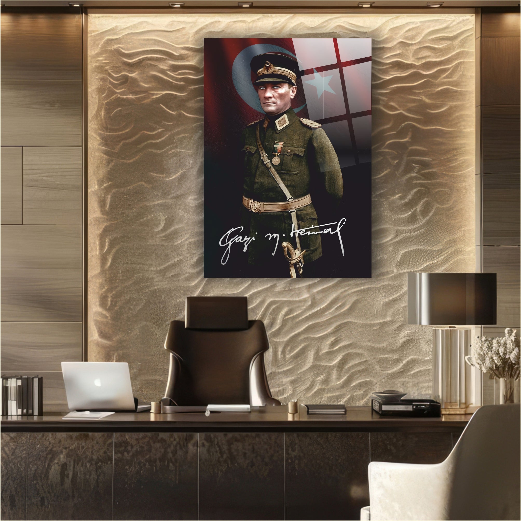 Atatürk Cam Tablo
