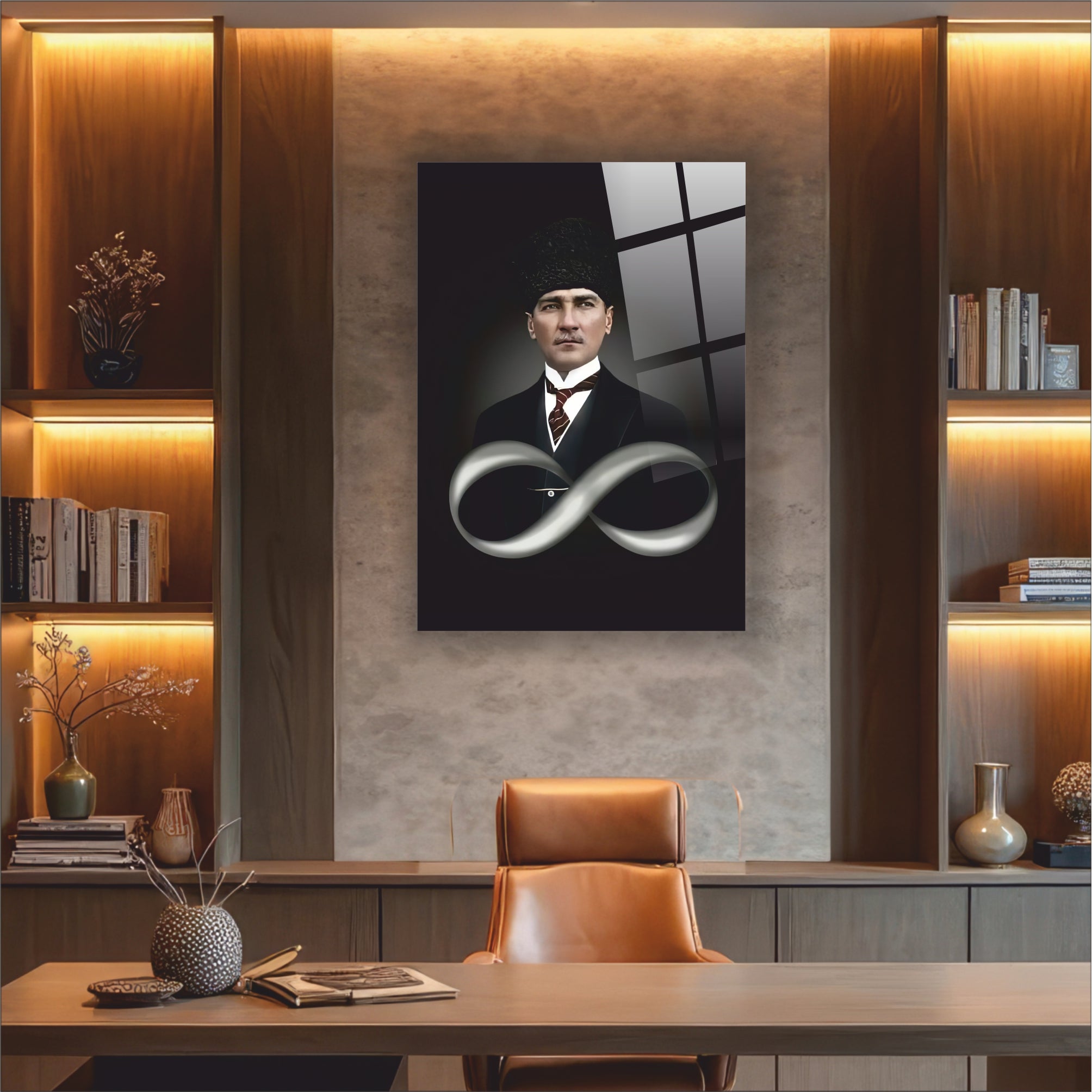 Atatürk Cam Tablo