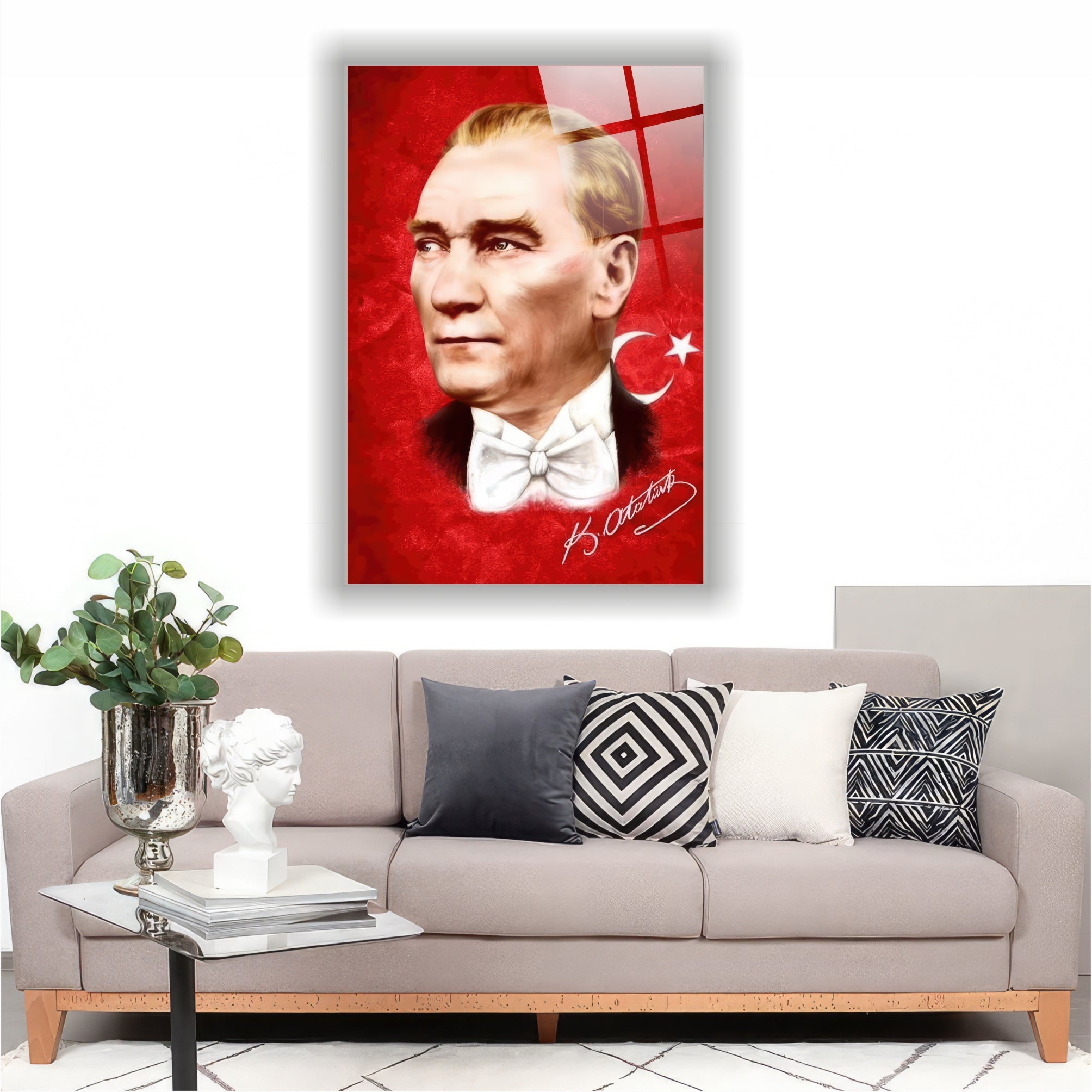 Atatürk Cam Tablo