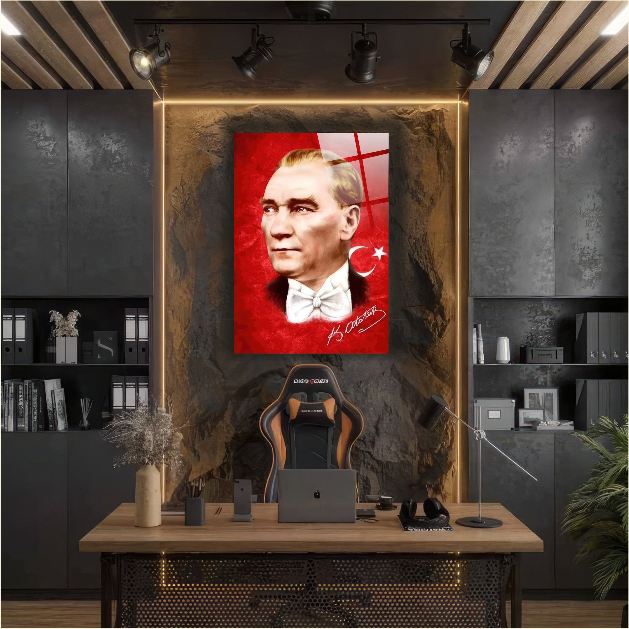 Atatürk Cam Tablo