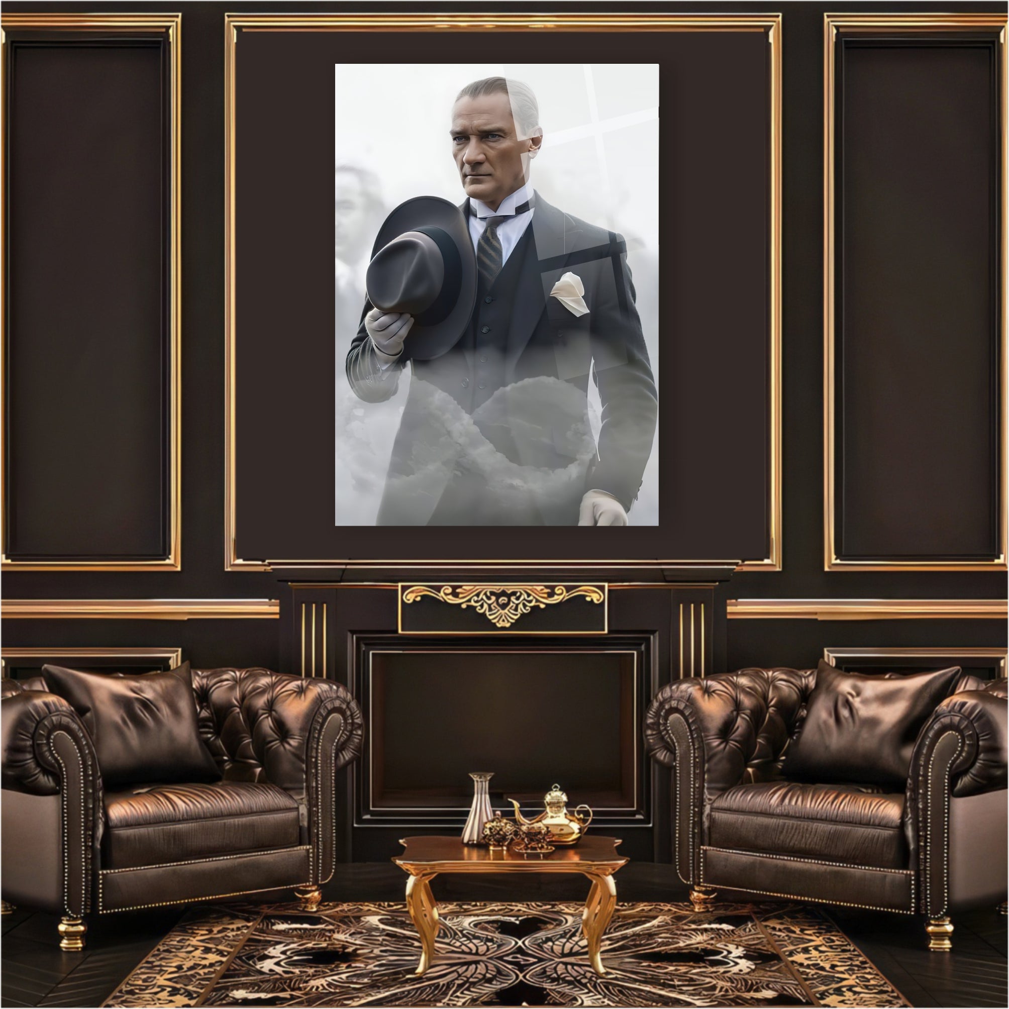 Atatürk Cam Tablo
