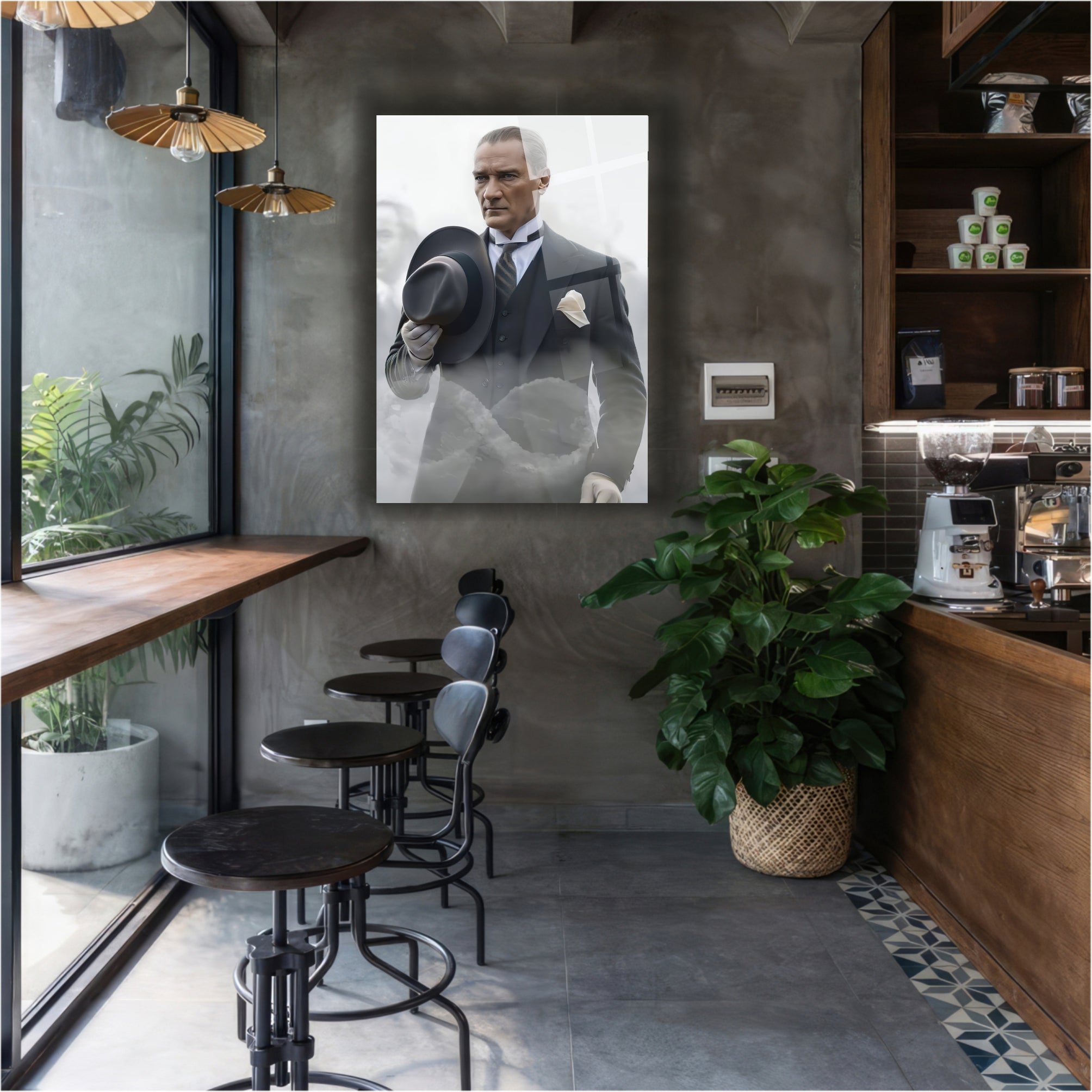Atatürk Cam Tablo