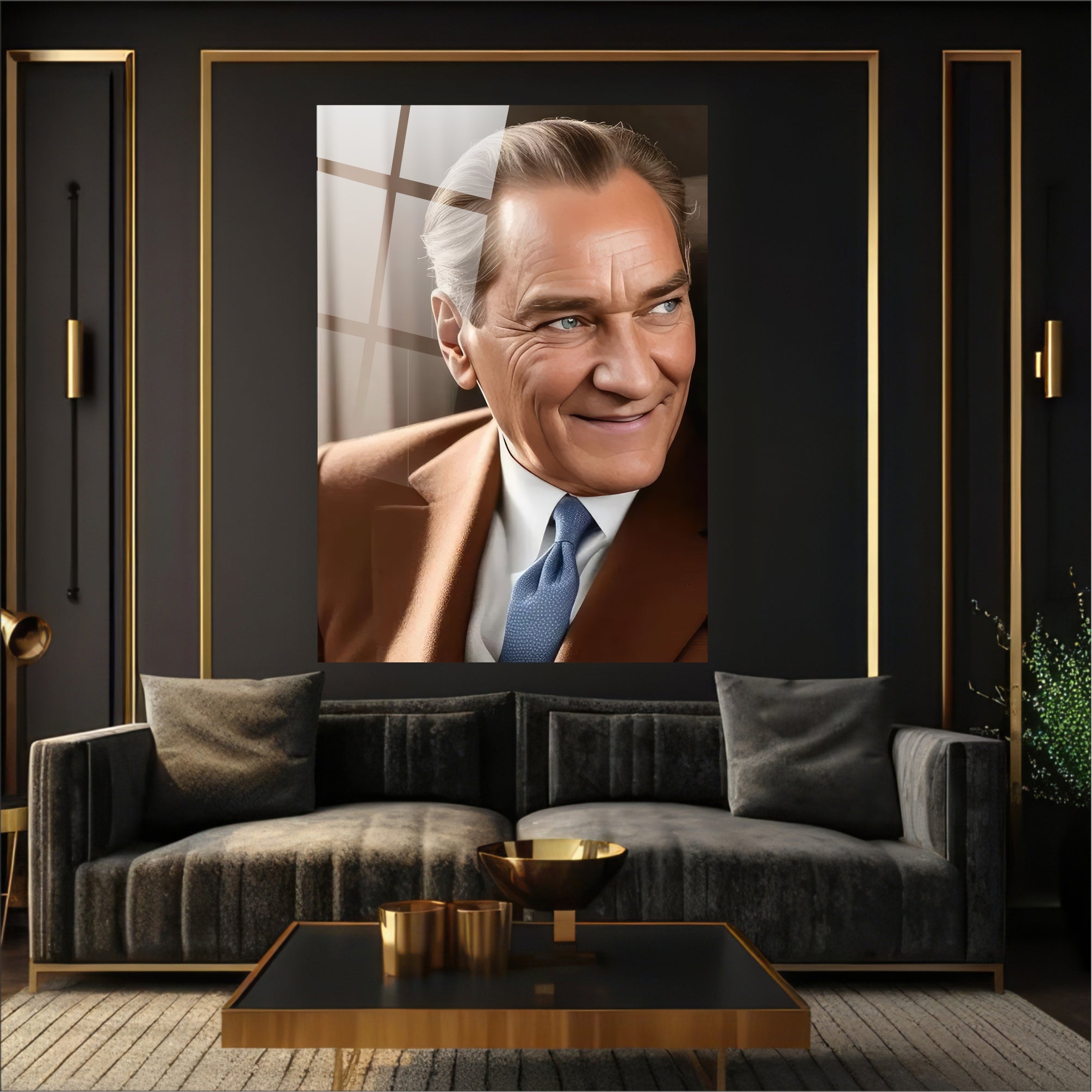 Atatürk Cam Tablo