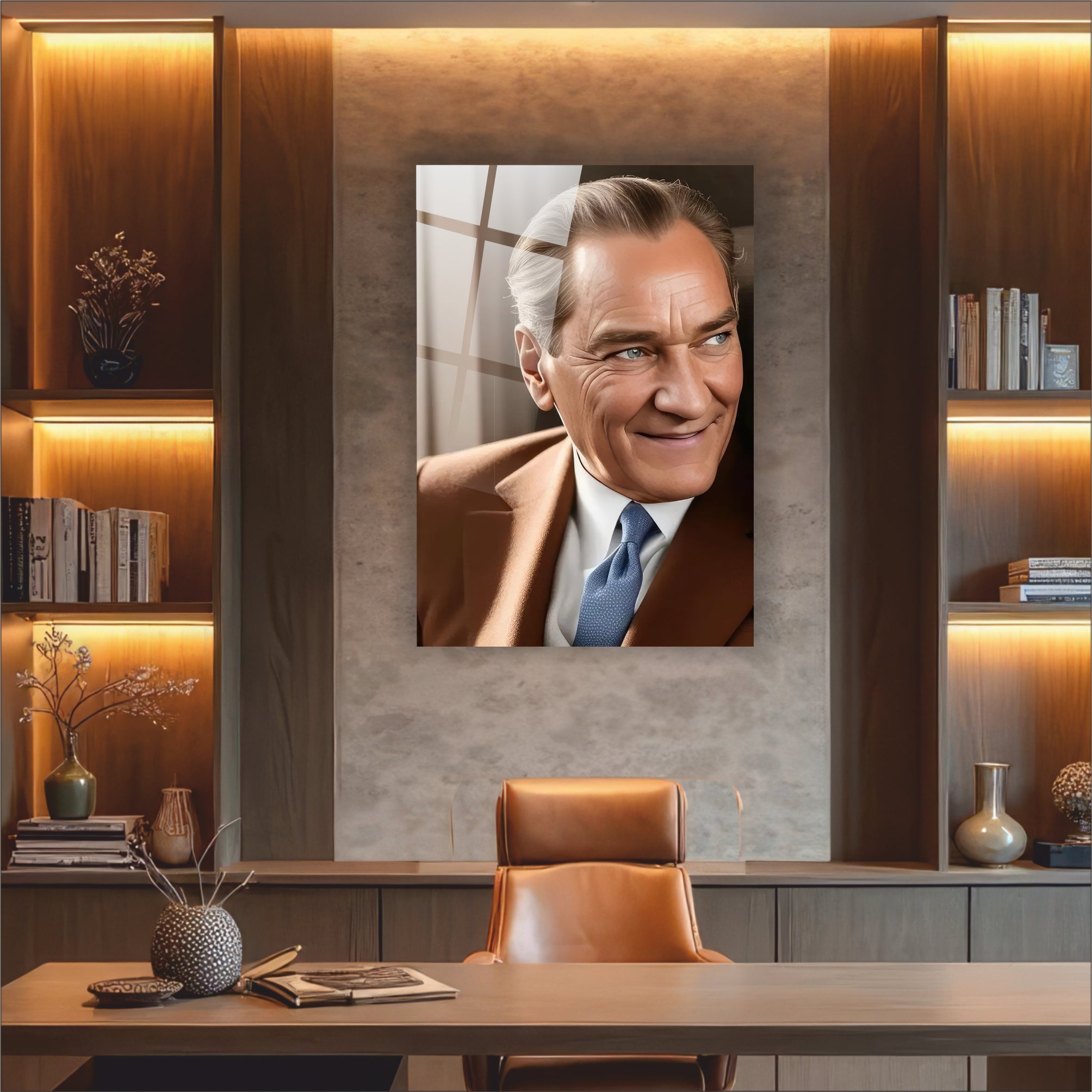 Atatürk Cam Tablo