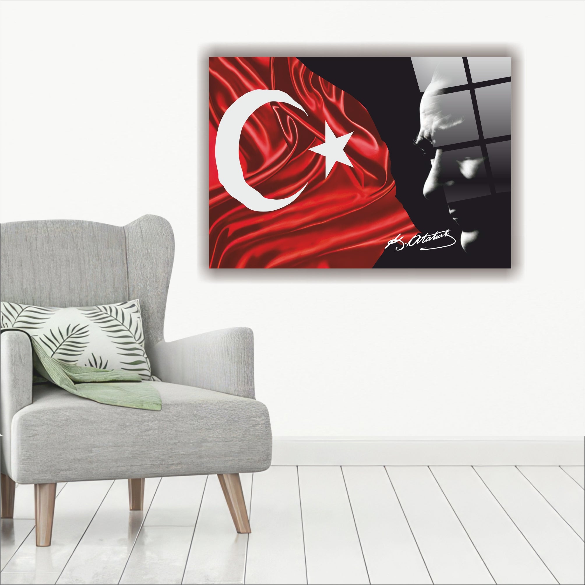 Atatürk Cam Tablo