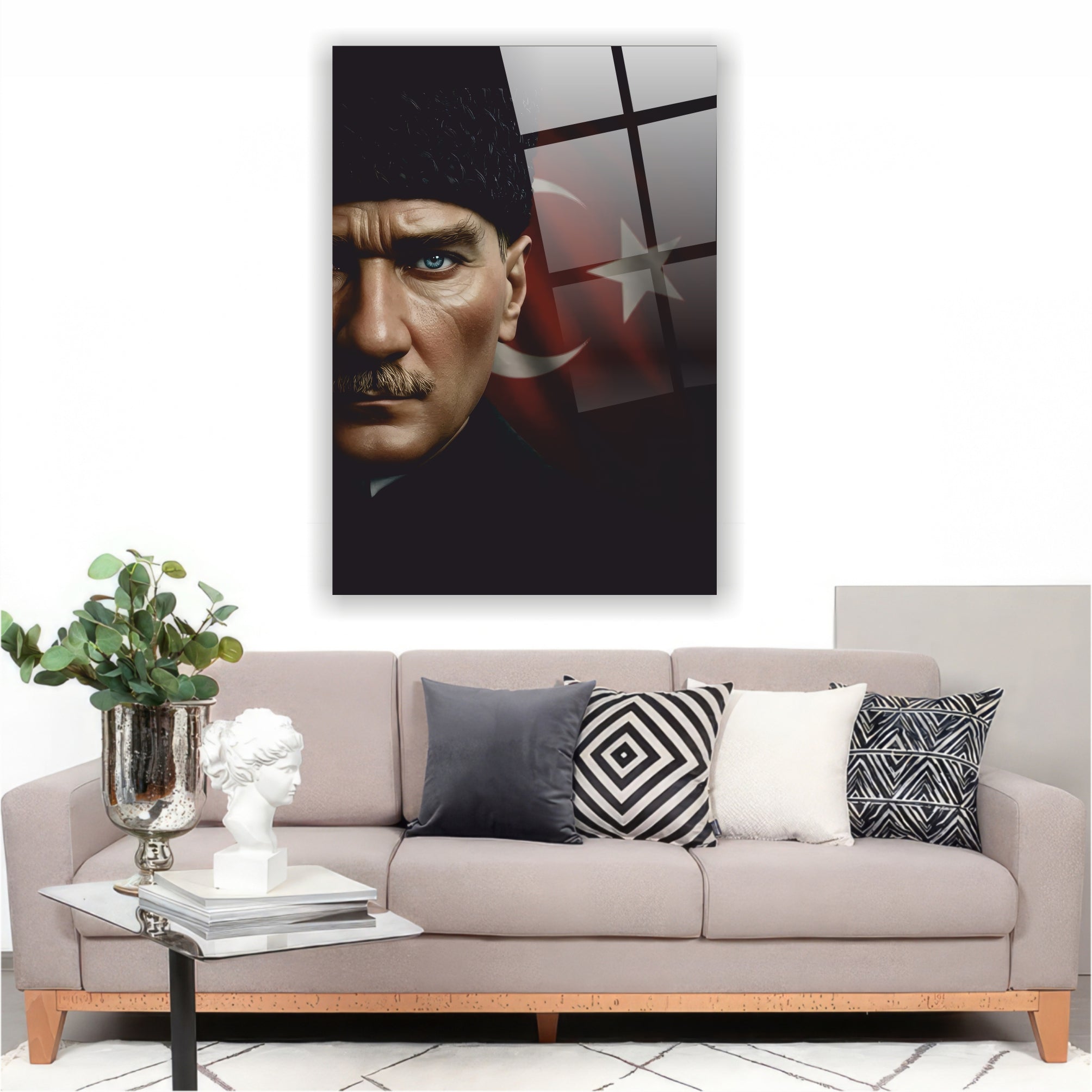 Atatürk Cam Tablo