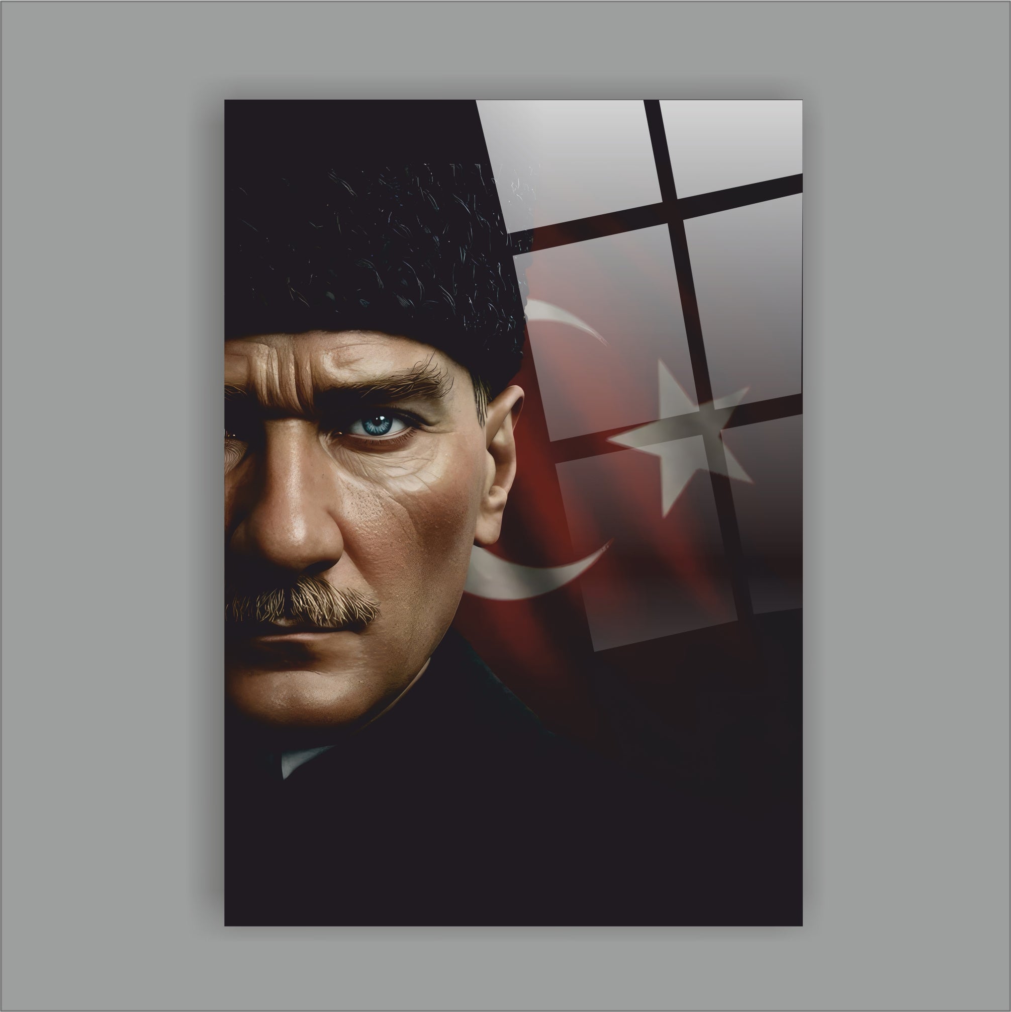 Atatürk Cam Tablo