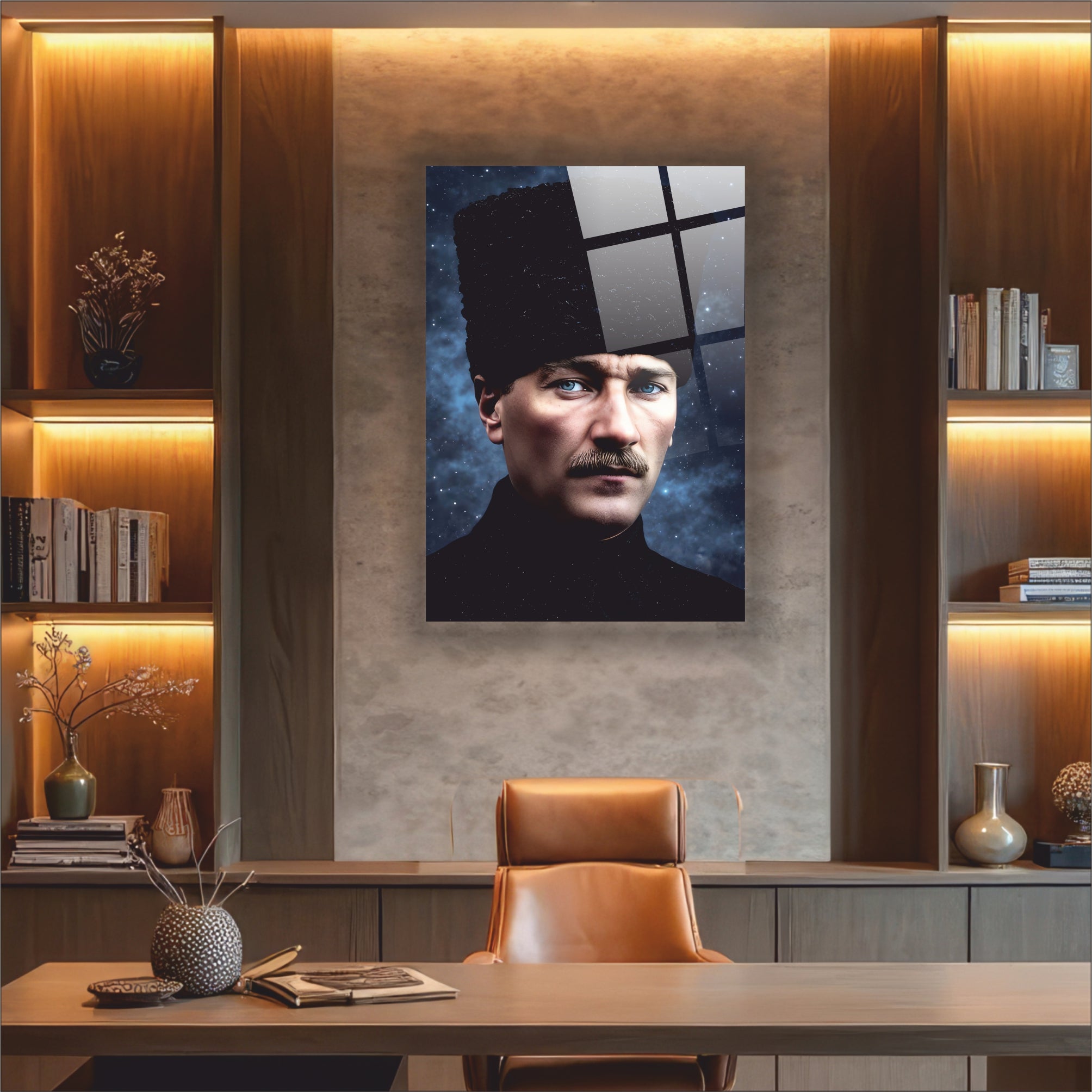Atatürk Cam Tablo