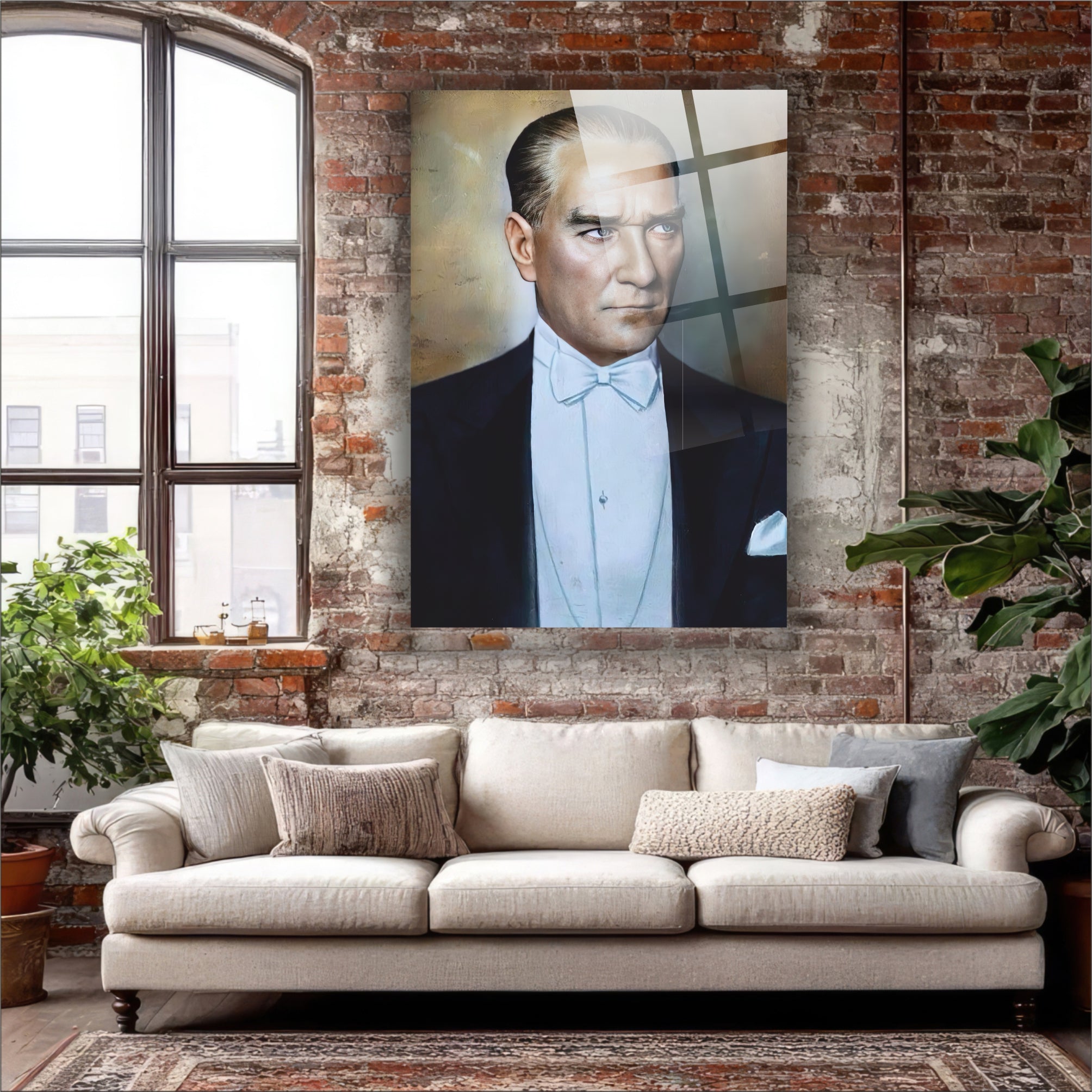 Atatürk Cam Tablo