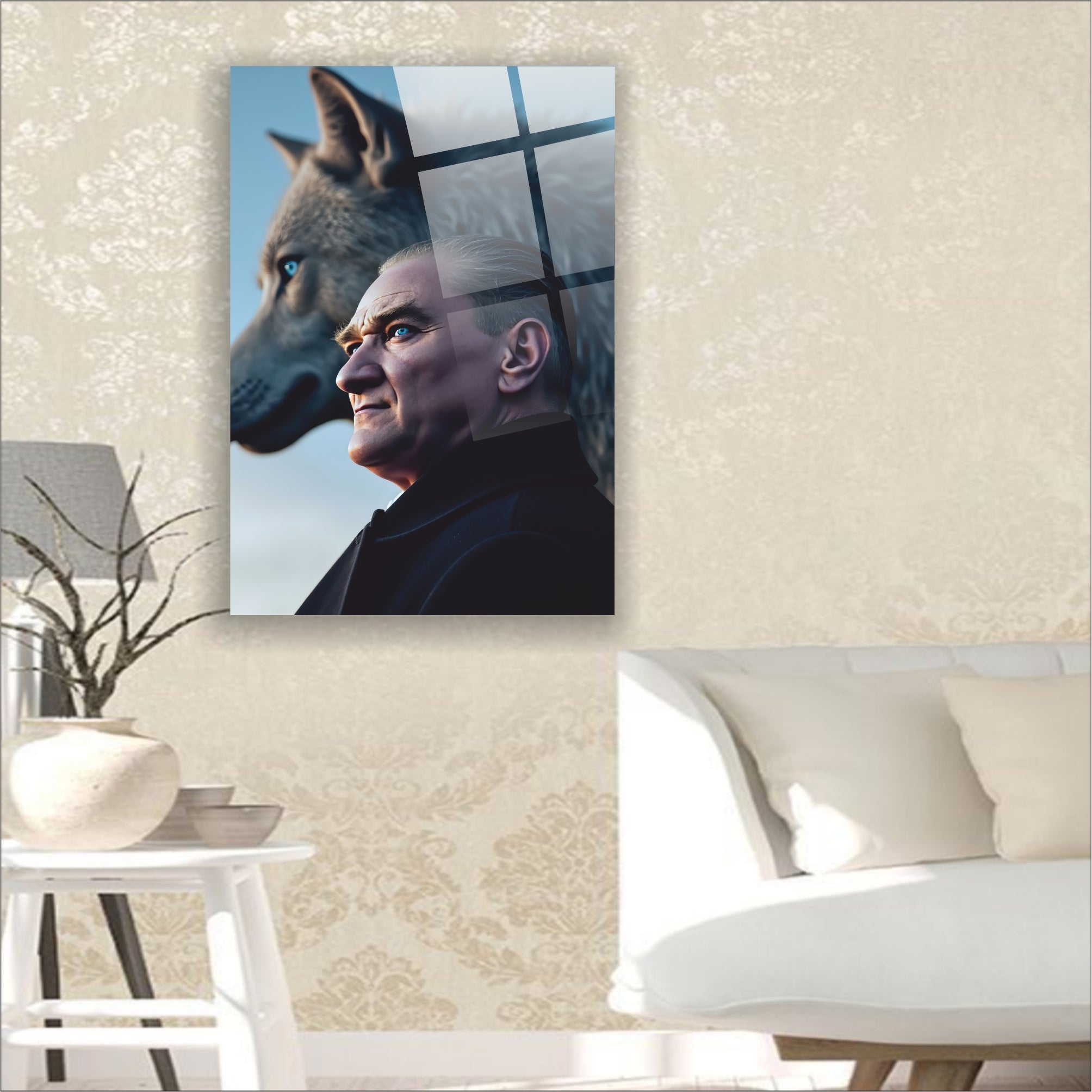 Atatürk Cam Tablo