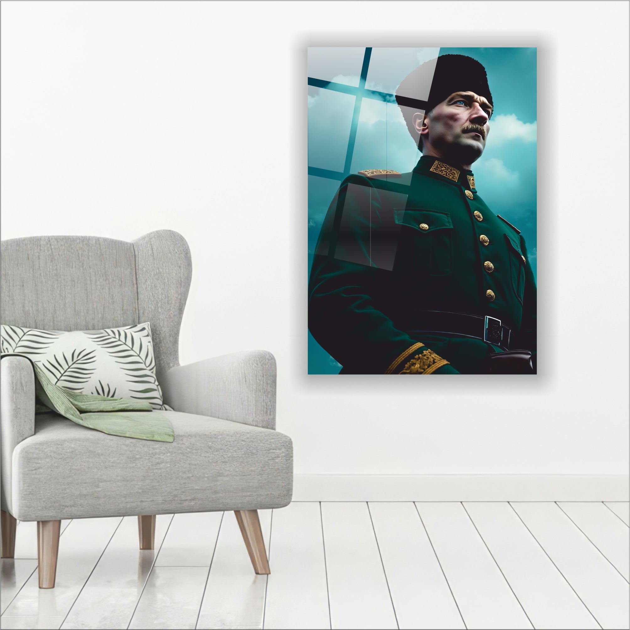 Atatürk Cam Tablo
