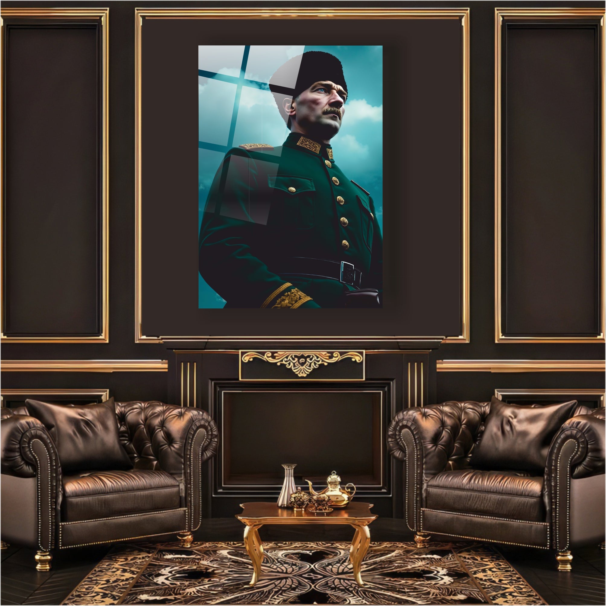 Atatürk Cam Tablo