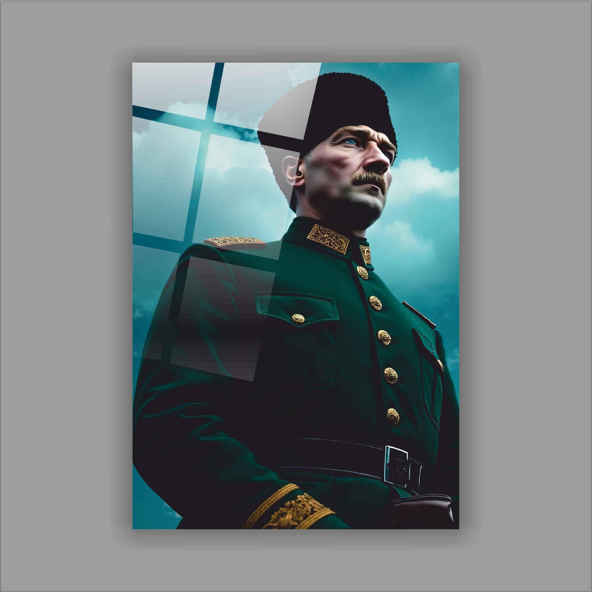 Atatürk Cam Tablo