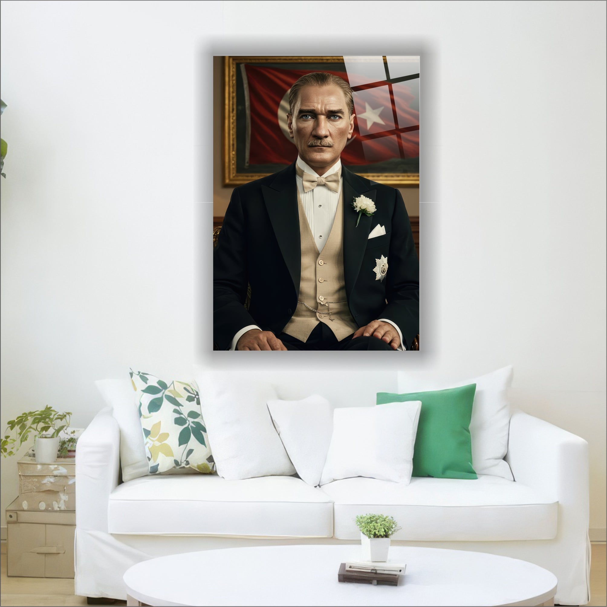 Atatürk Cam Tablo