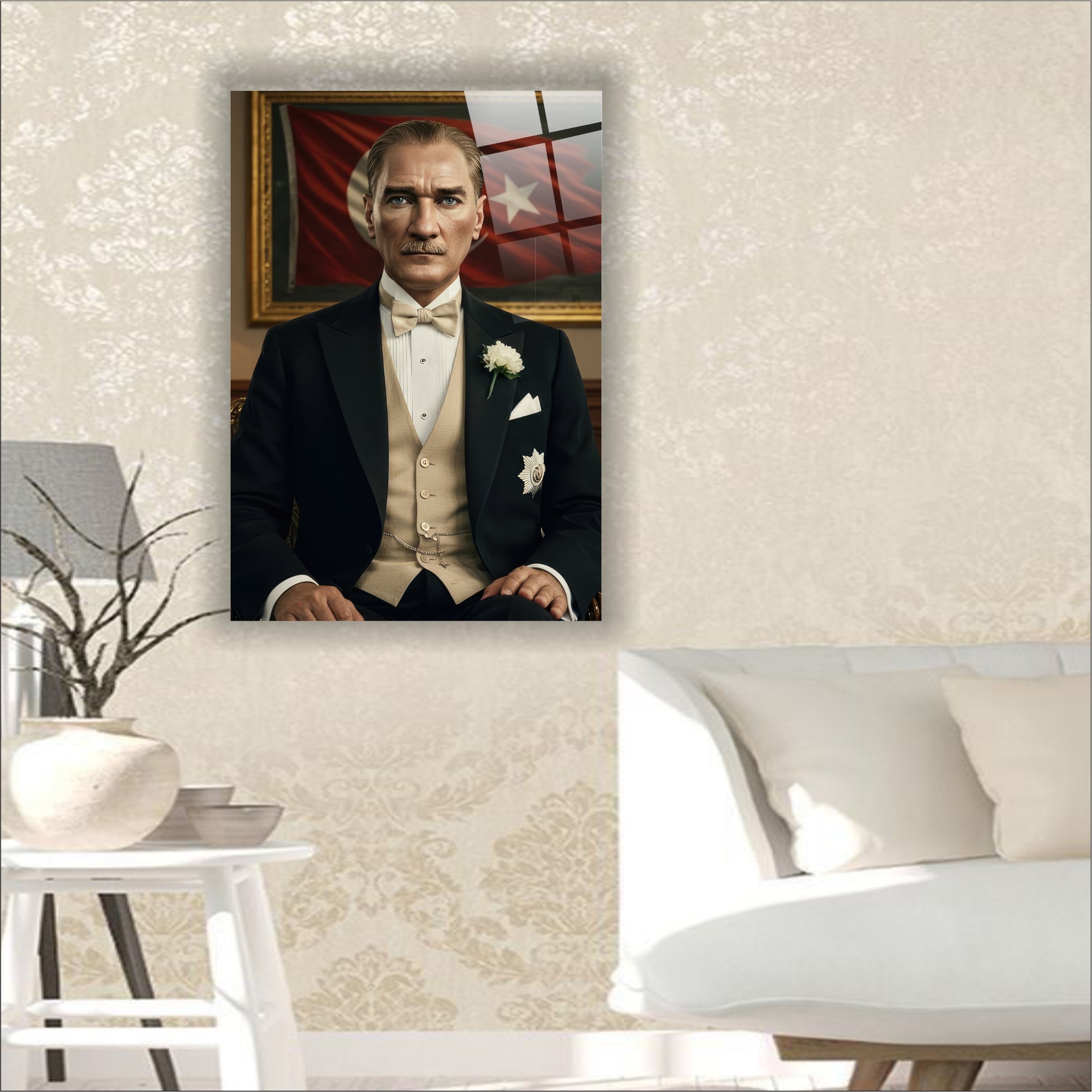 Atatürk Cam Tablo
