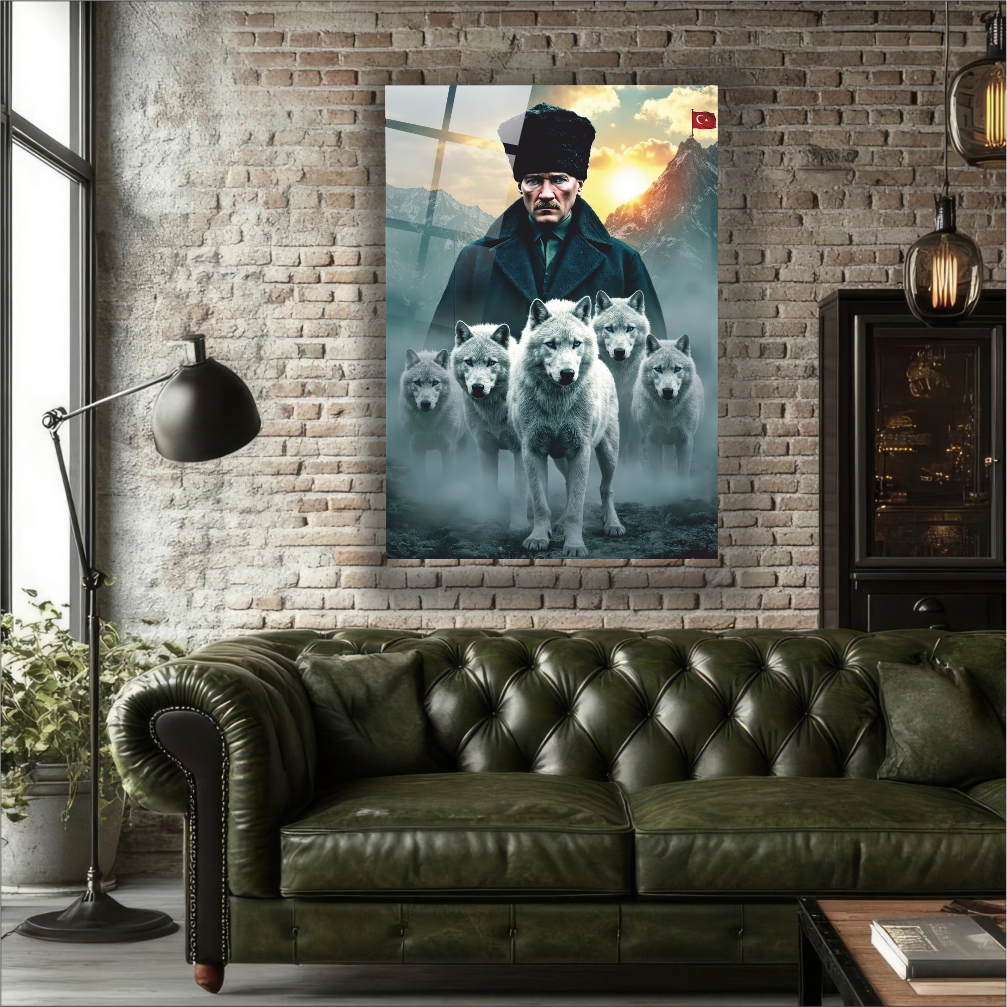 Atatürk Cam Tablo