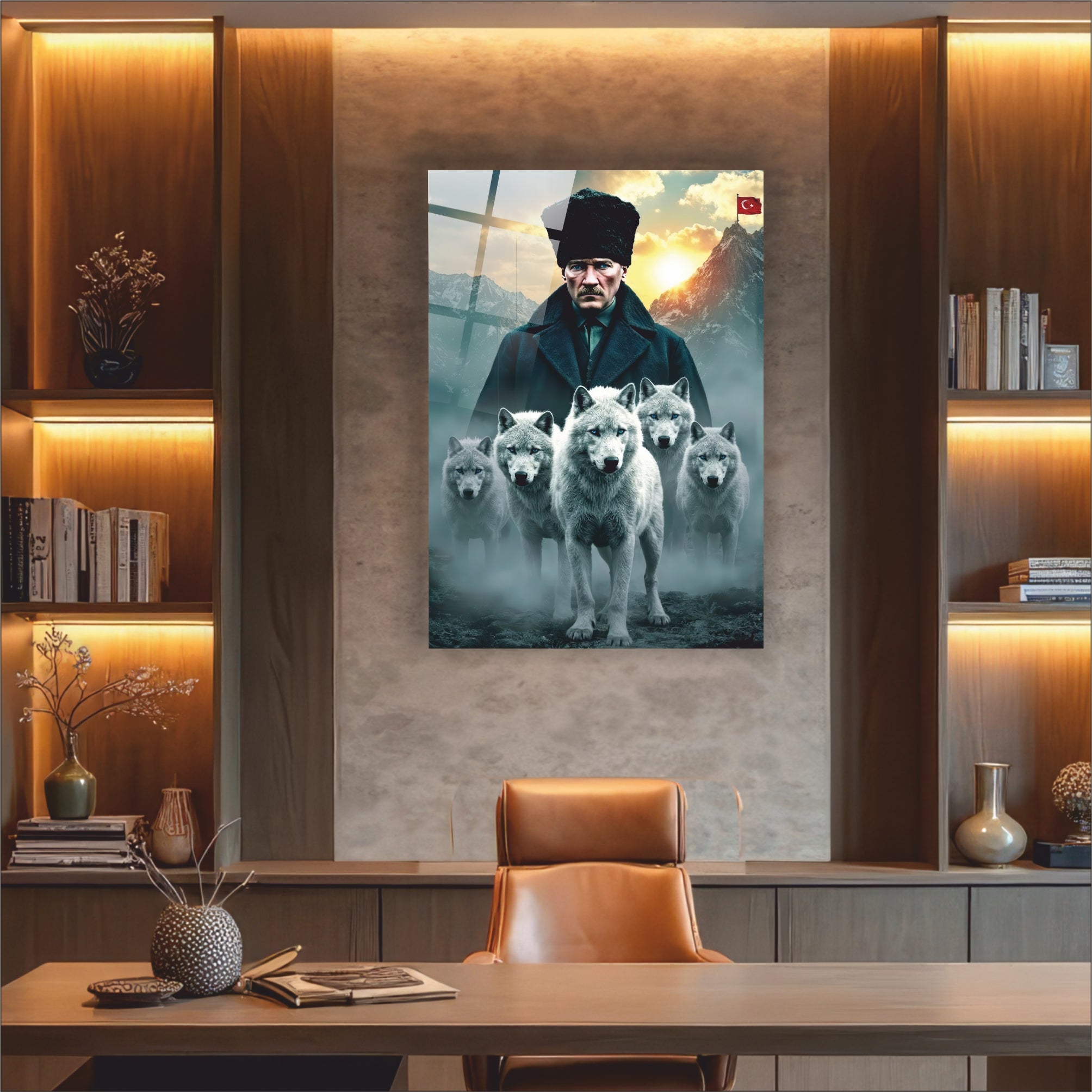 Atatürk Cam Tablo