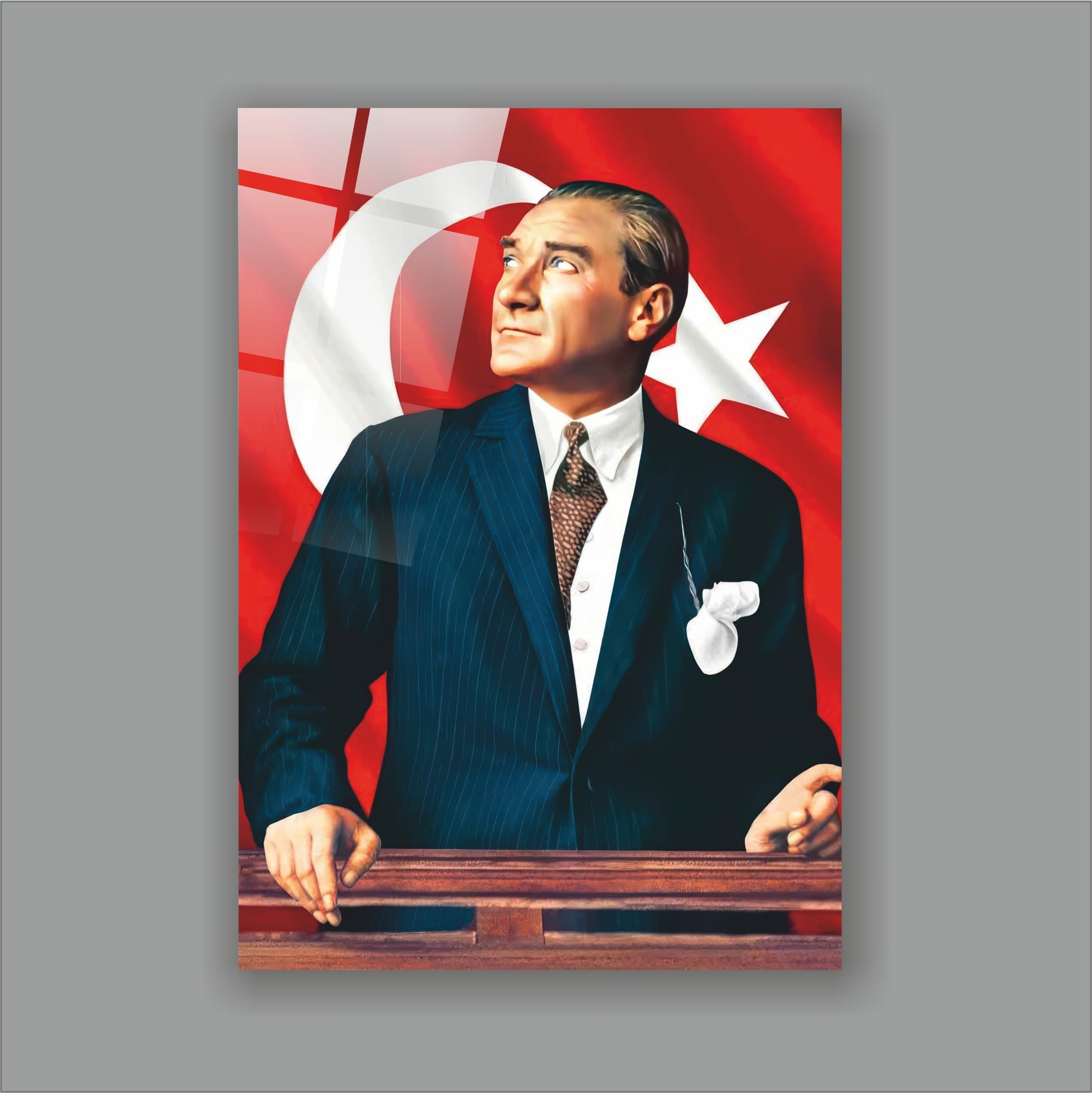 Atatürk Cam Tablo