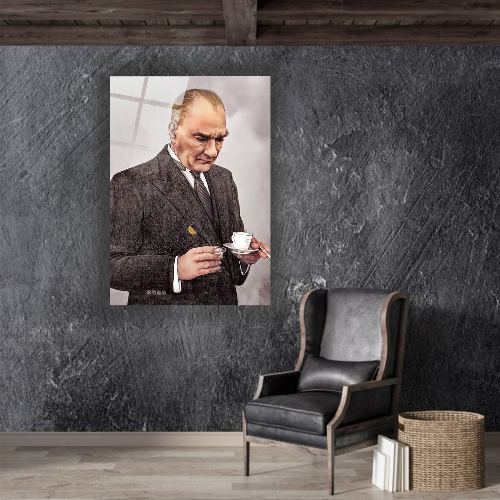 Atatürk Cam Tablo