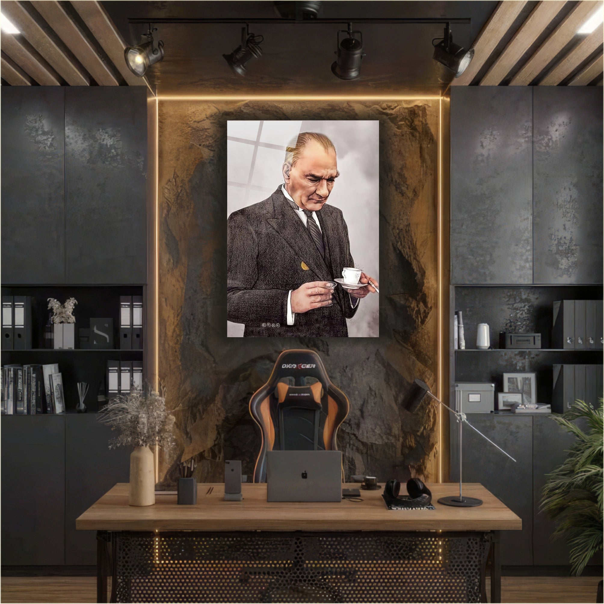 Atatürk Cam Tablo