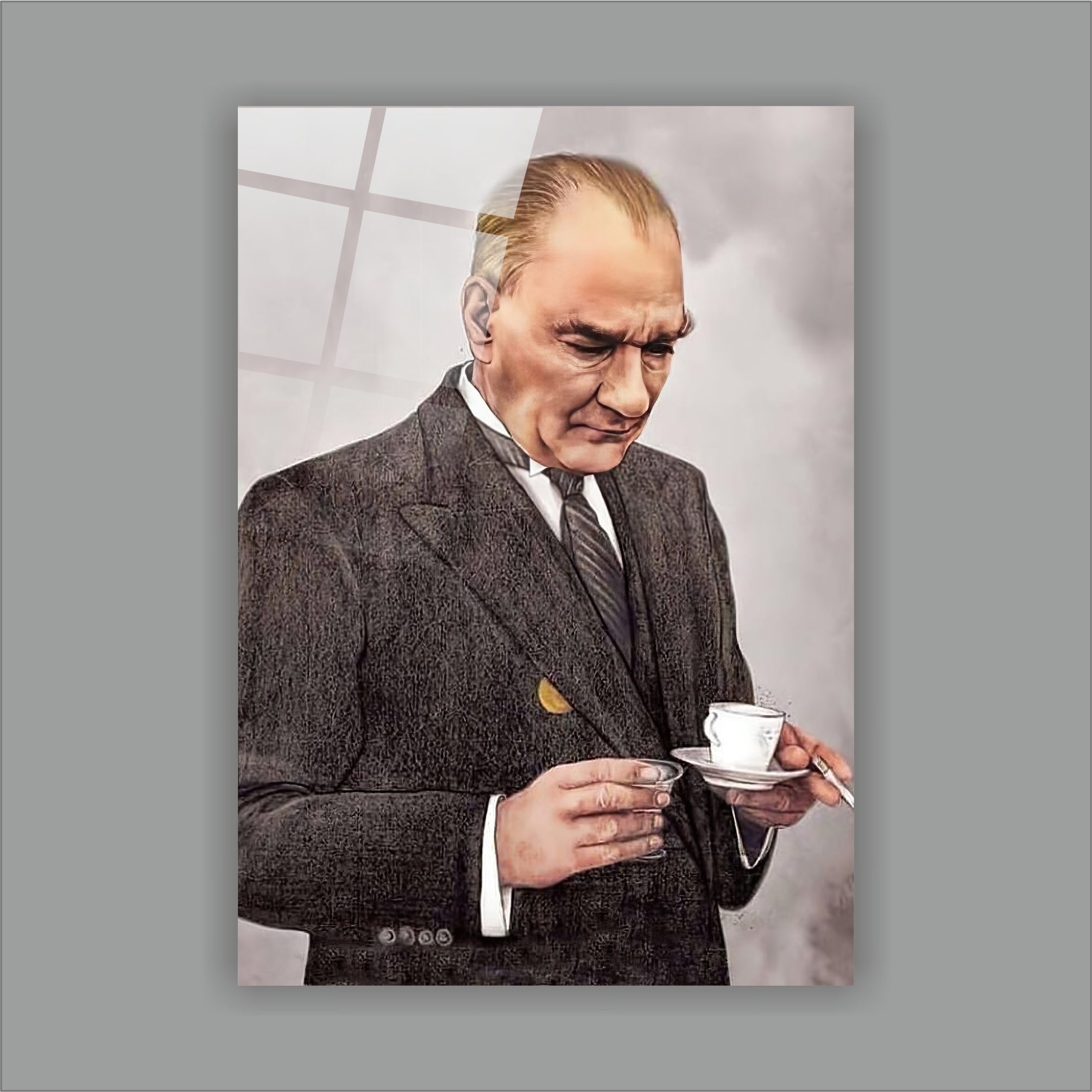 Atatürk Cam Tablo