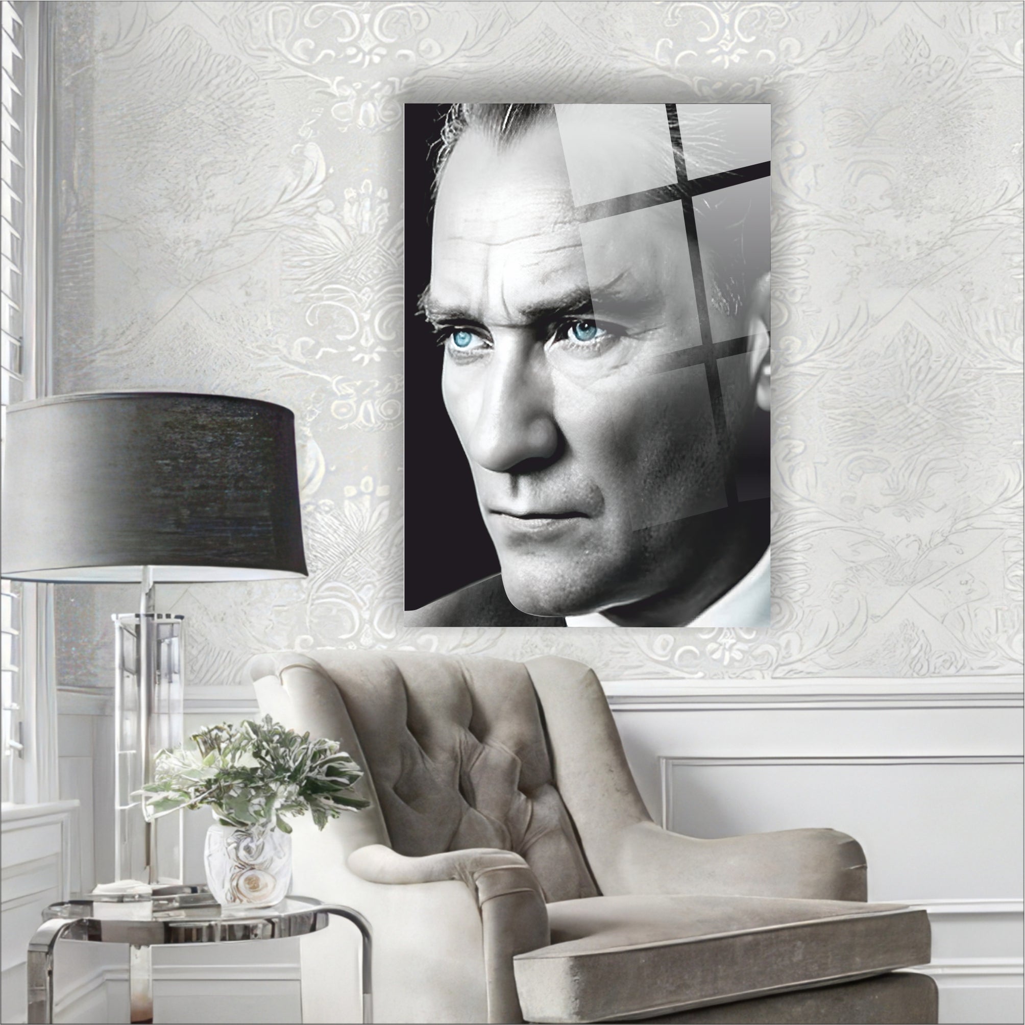 Atatürk Cam Tablo