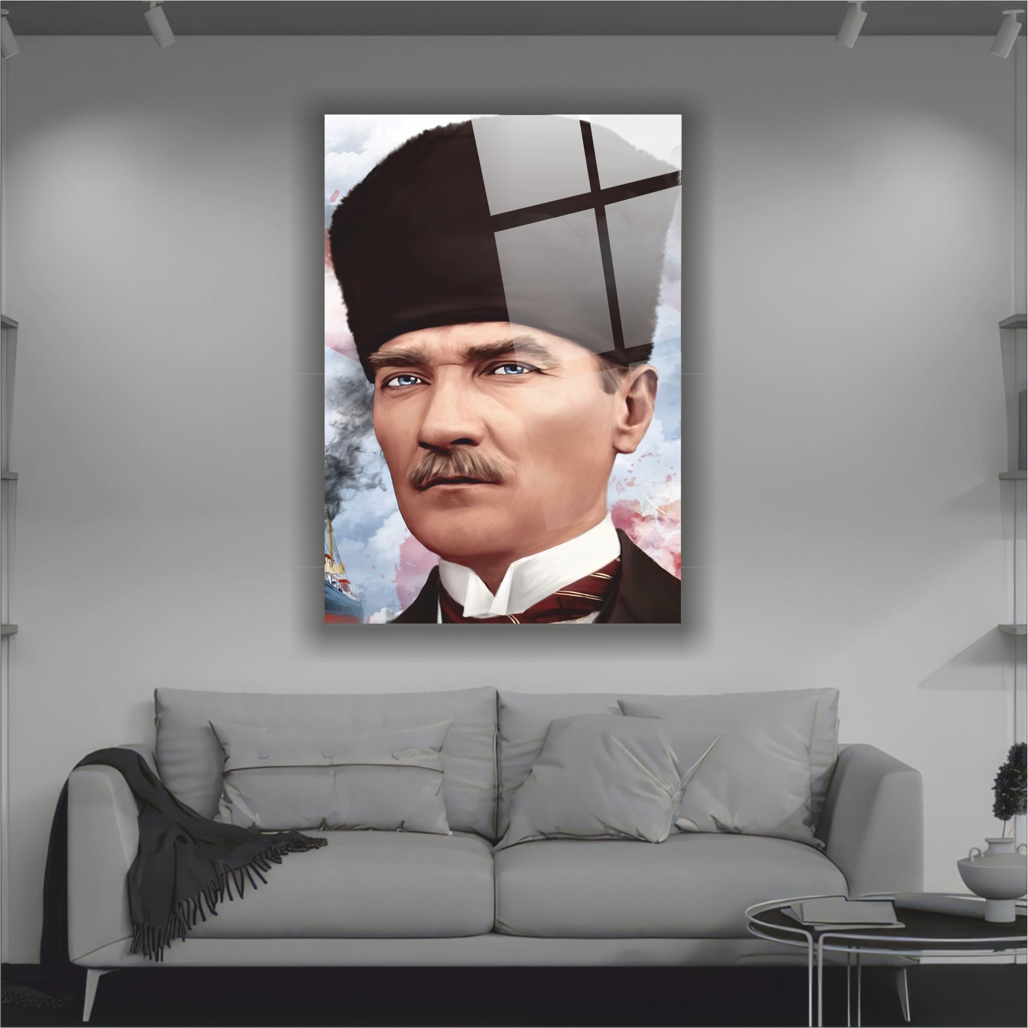 Atatürk Cam Tablo