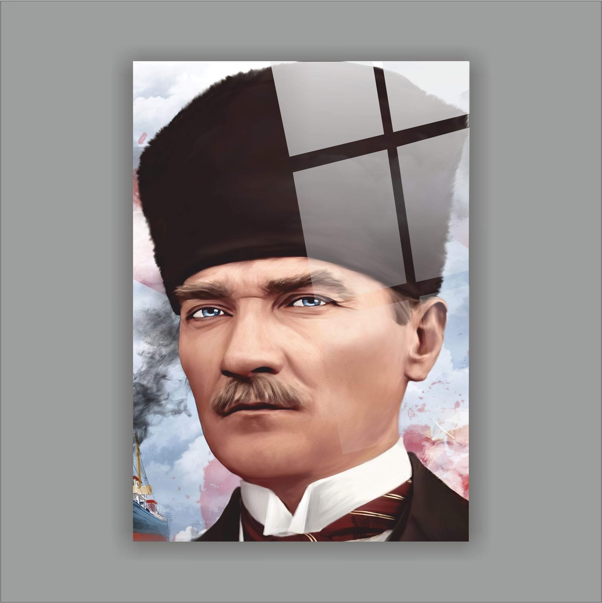 Atatürk Cam Tablo