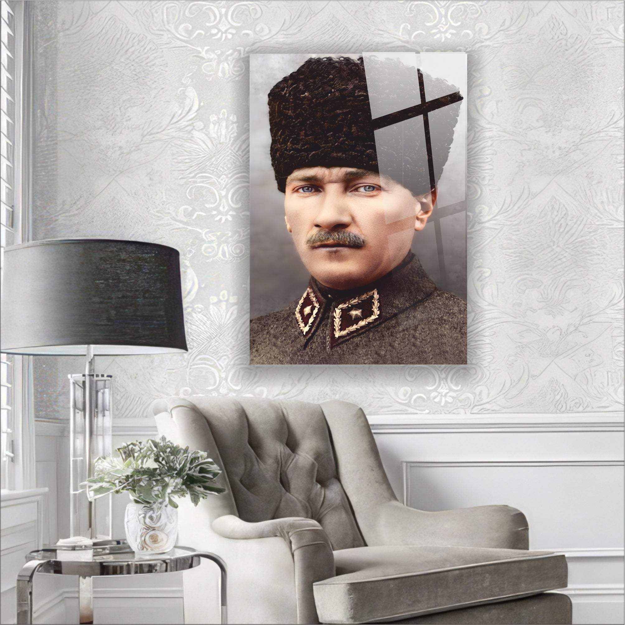 Atatürk Cam Tablo