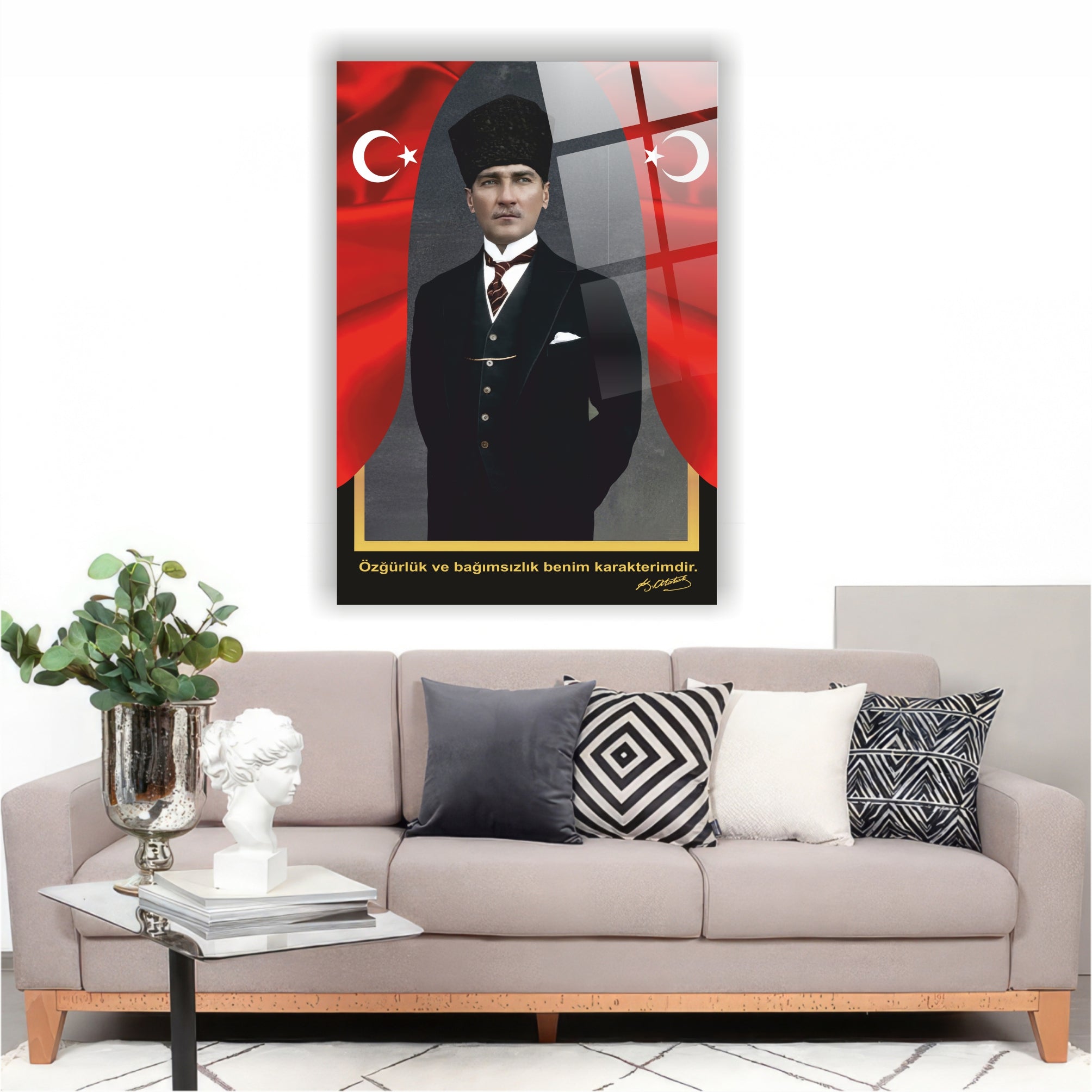 Atatürk Cam Tablo