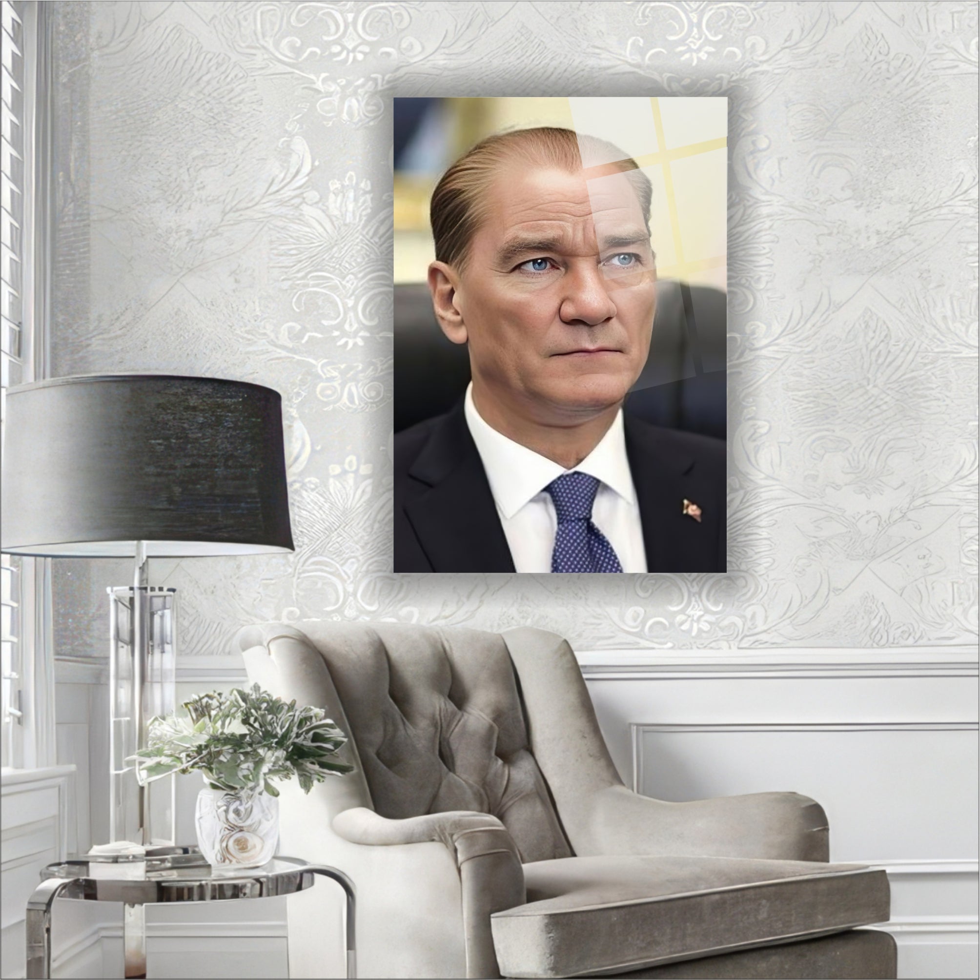 Atatürk Cam Tablo