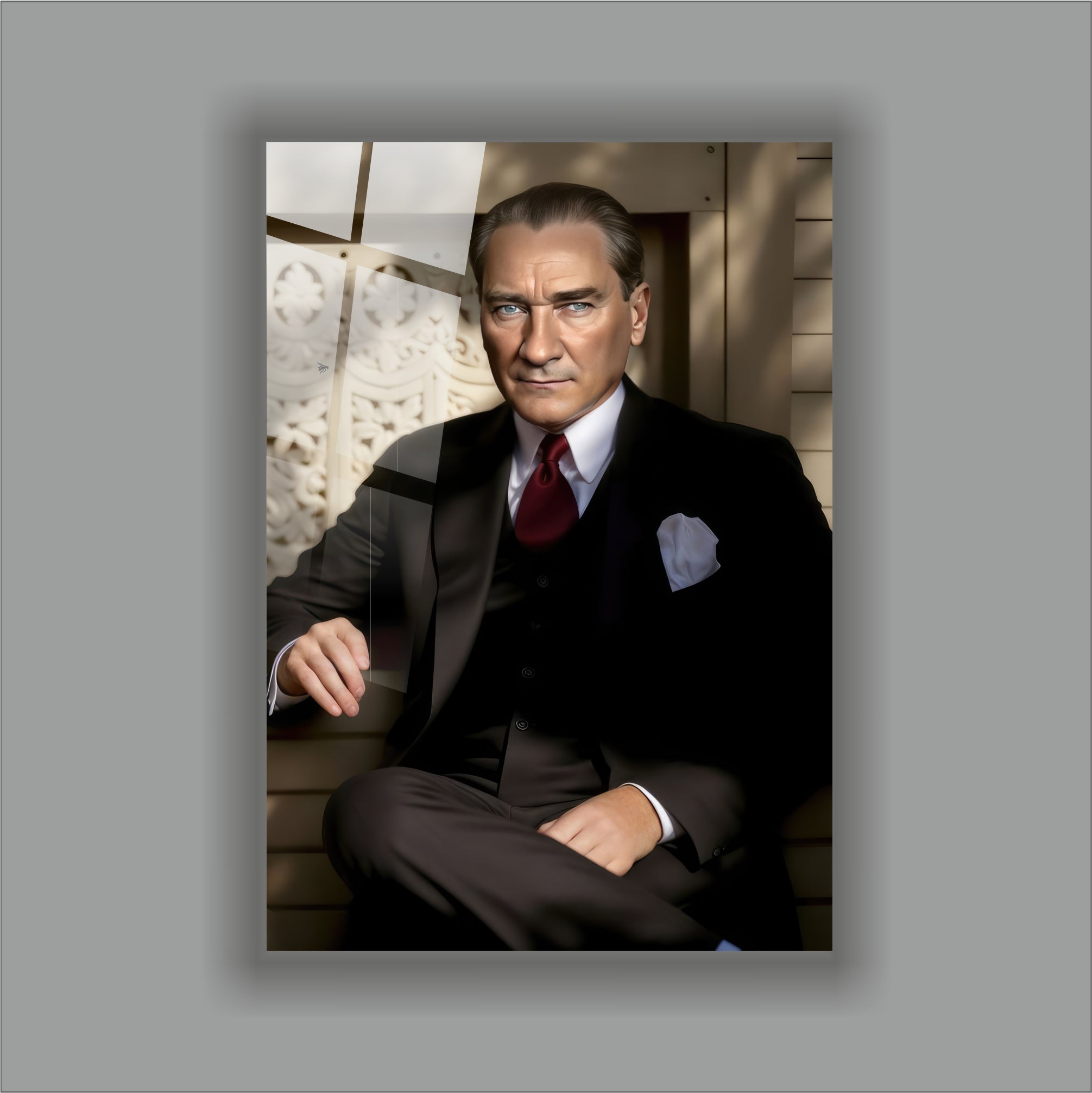 Atatürk Cam Tablo