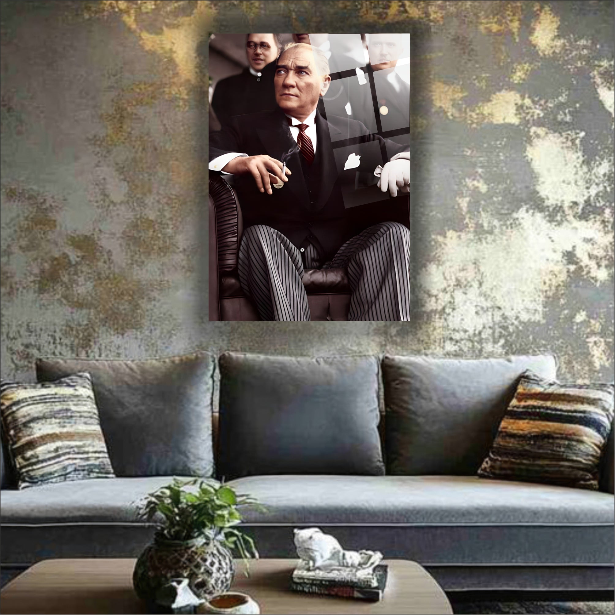 Atatürk Cam Tablo