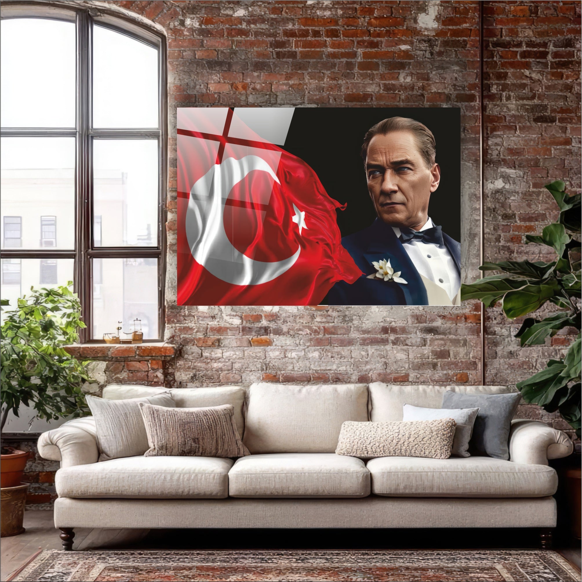 Atatürk Cam Tablo