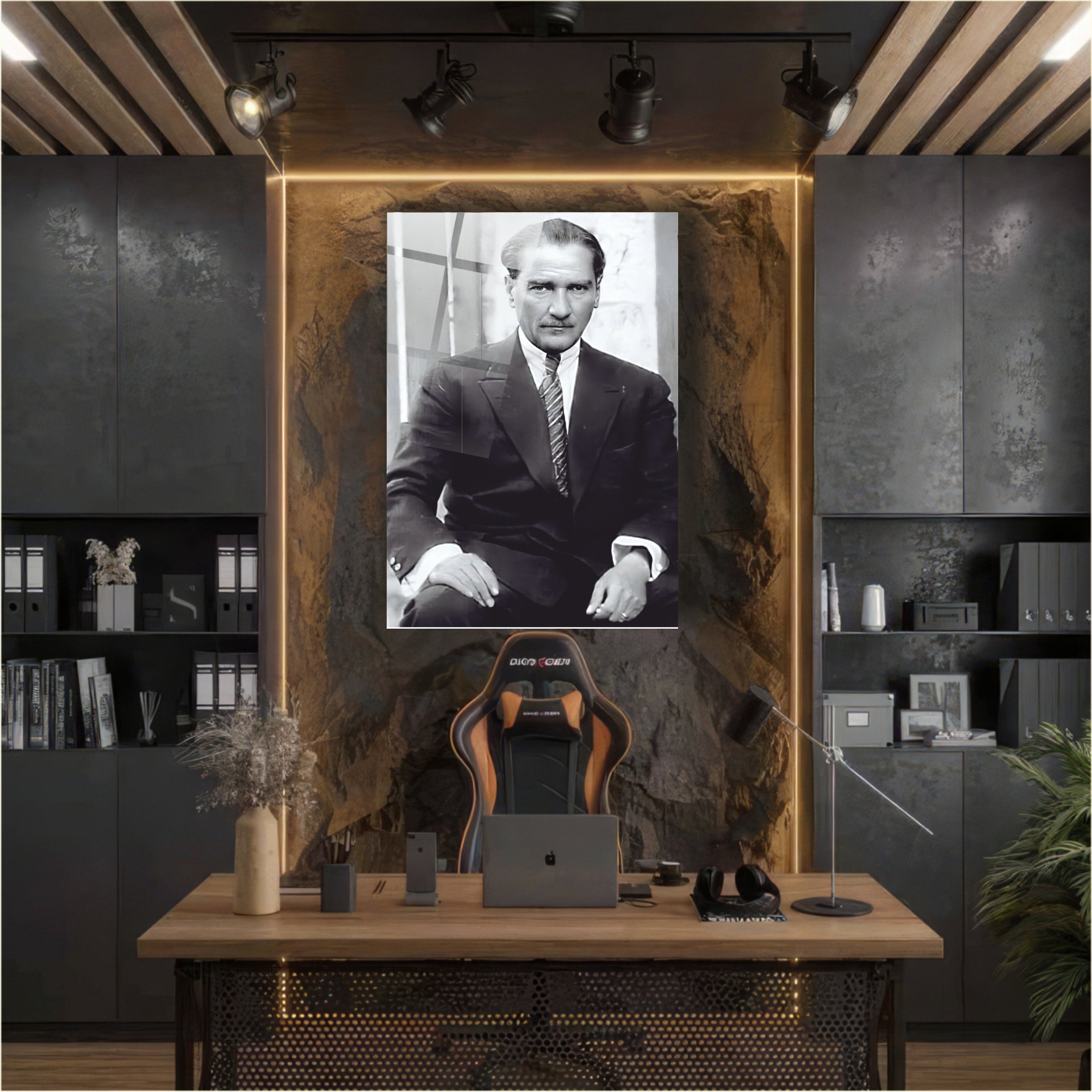 Atatürk Cam Tablo