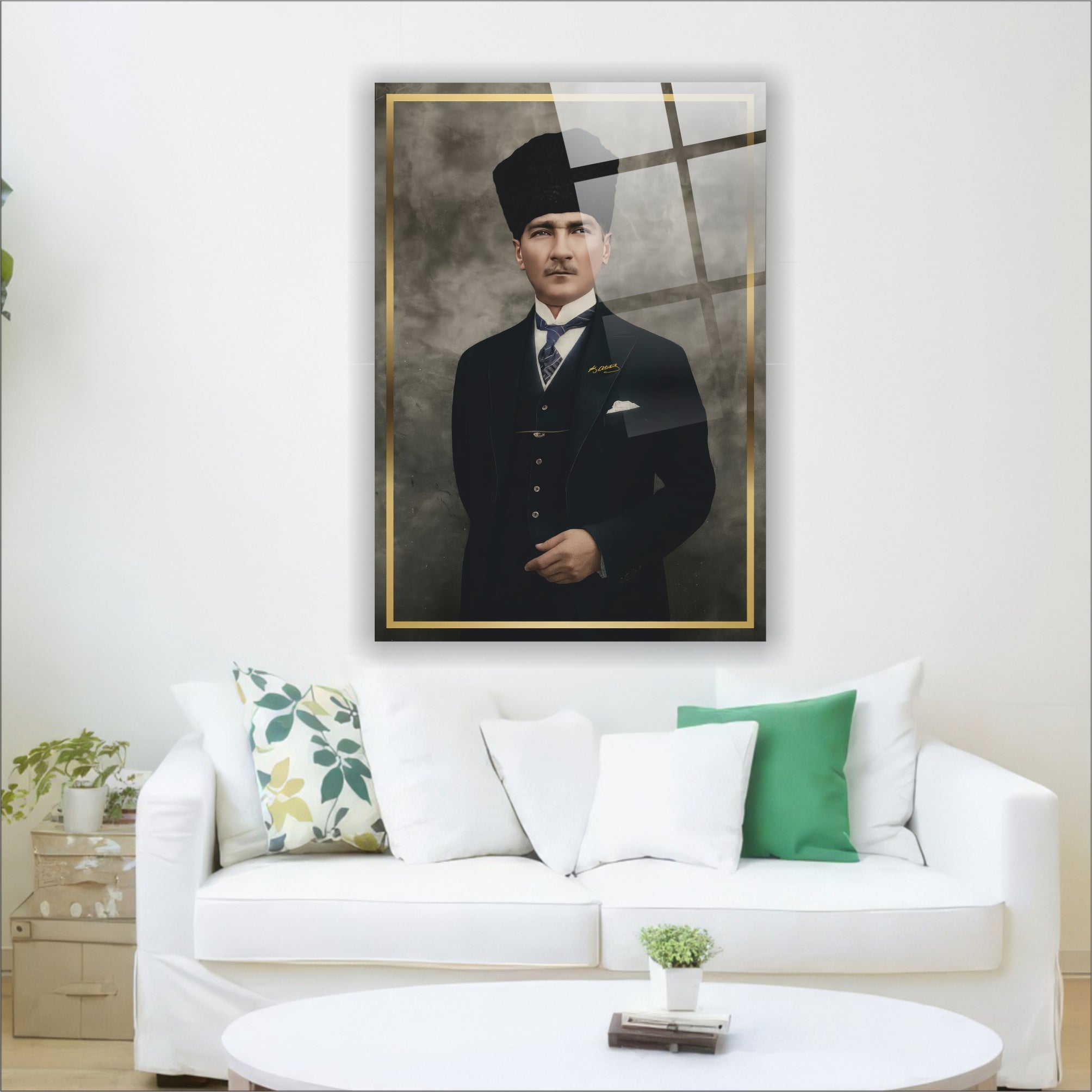Atatürk Cam Tablo