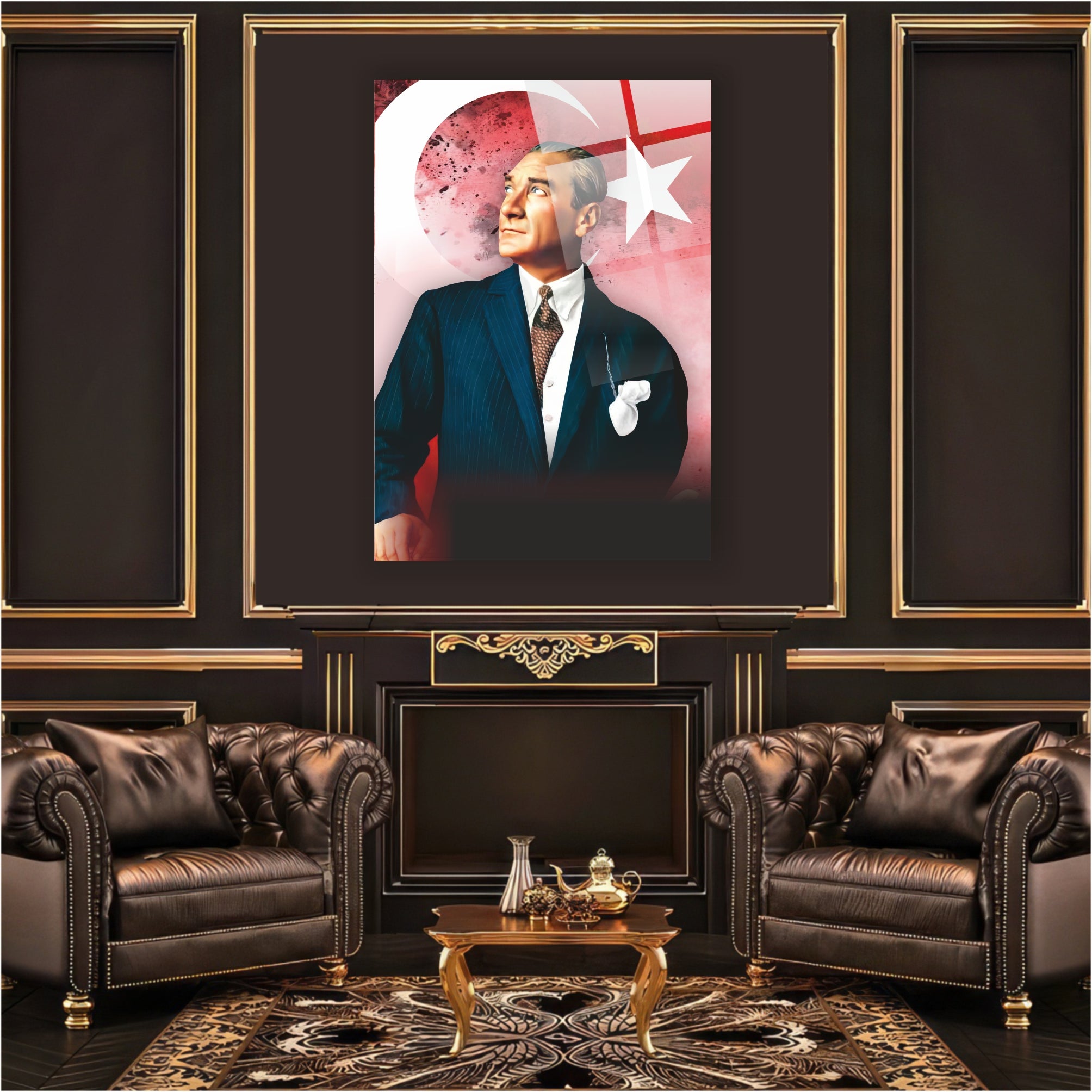 Atatürk Cam Tablo