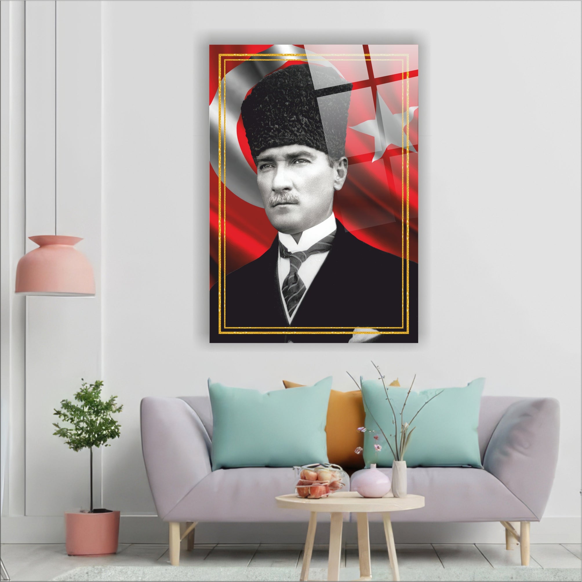 Atatürk Cam Tablo
