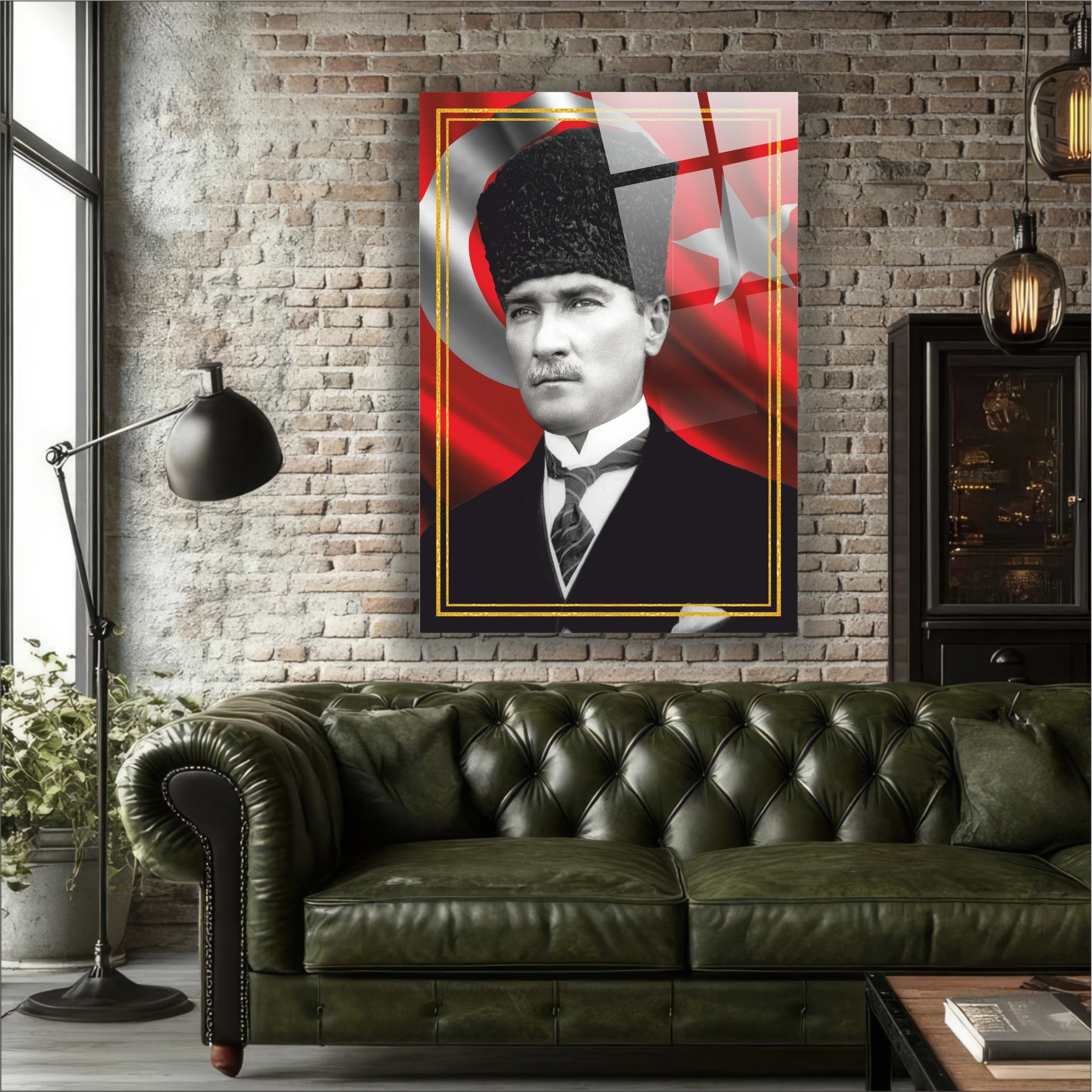 Atatürk Cam Tablo