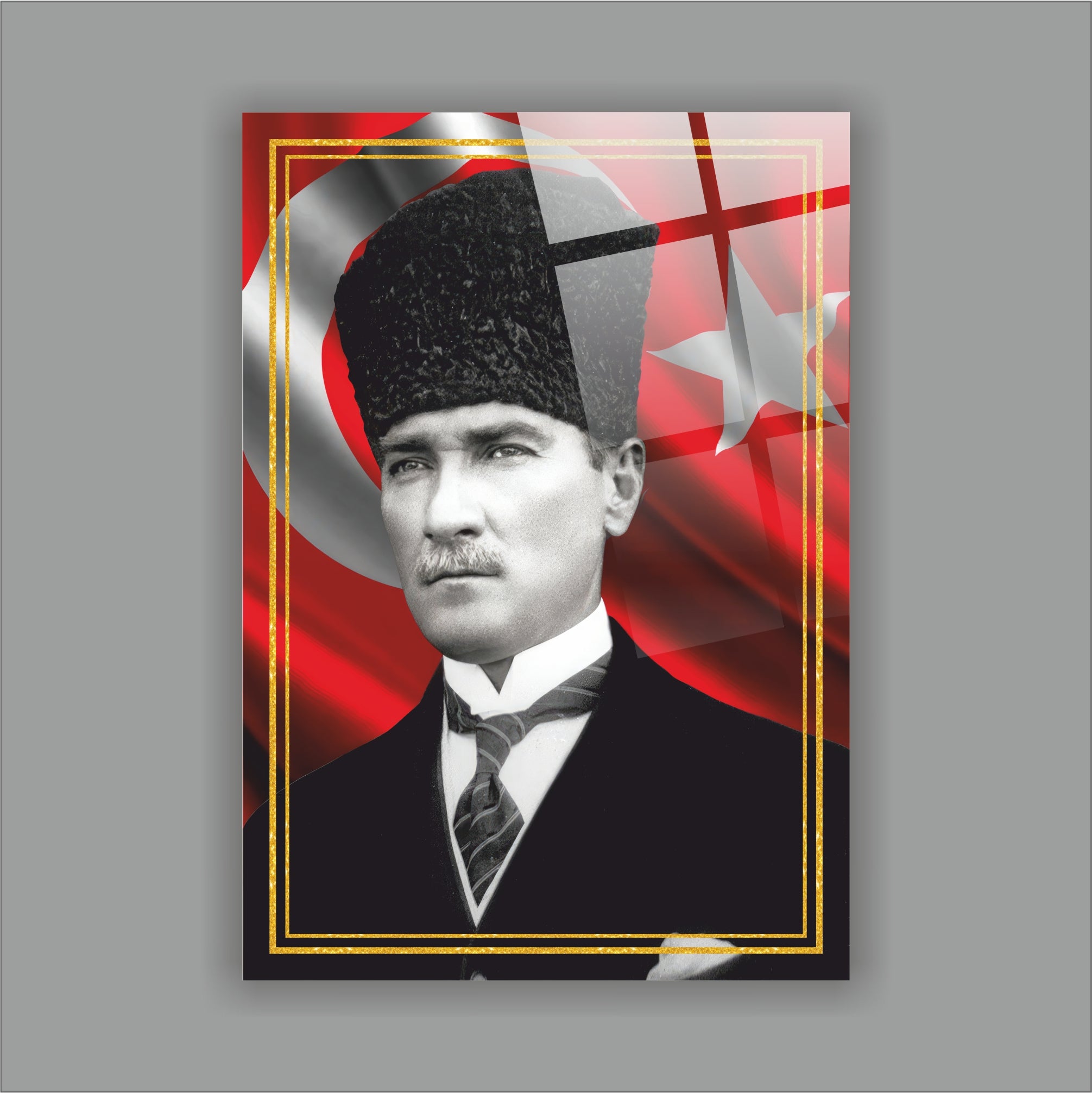 Atatürk Cam Tablo