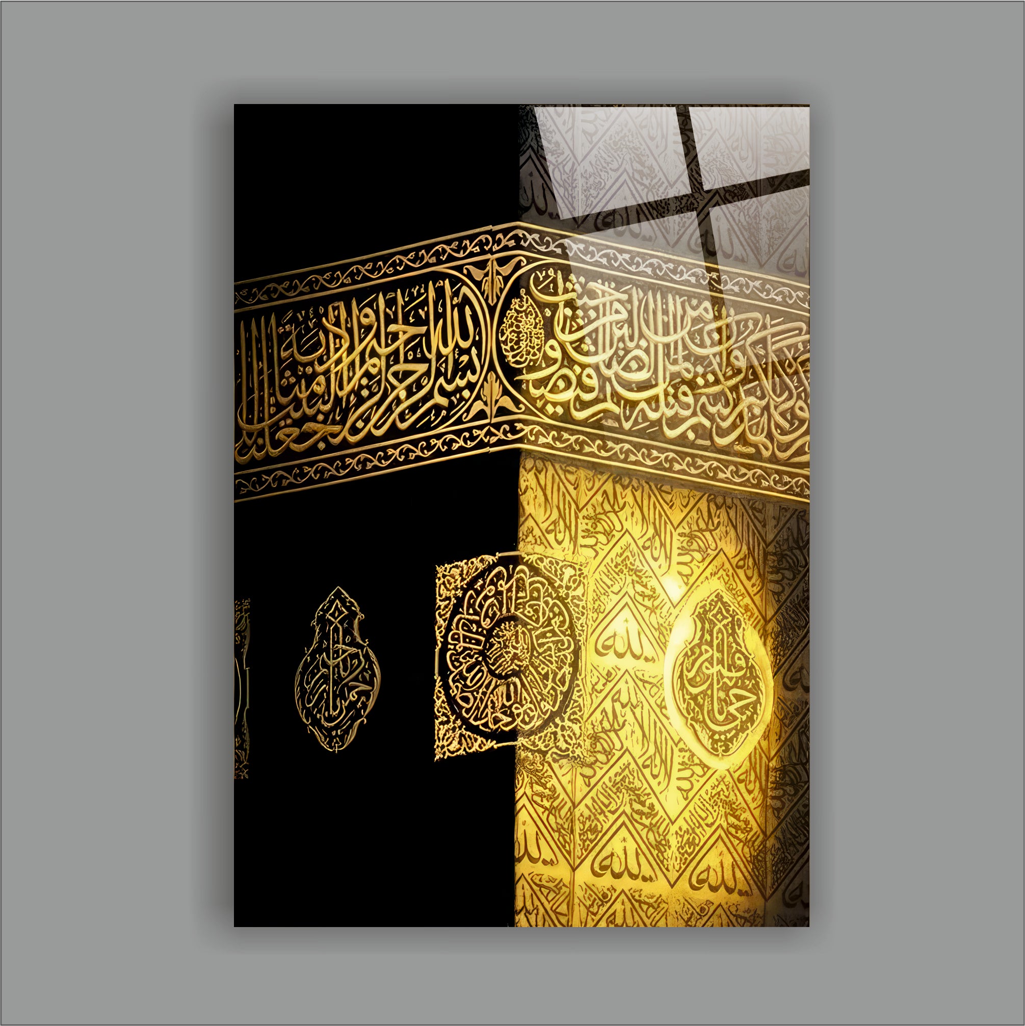 Kabe Sanatı Cam Tablo