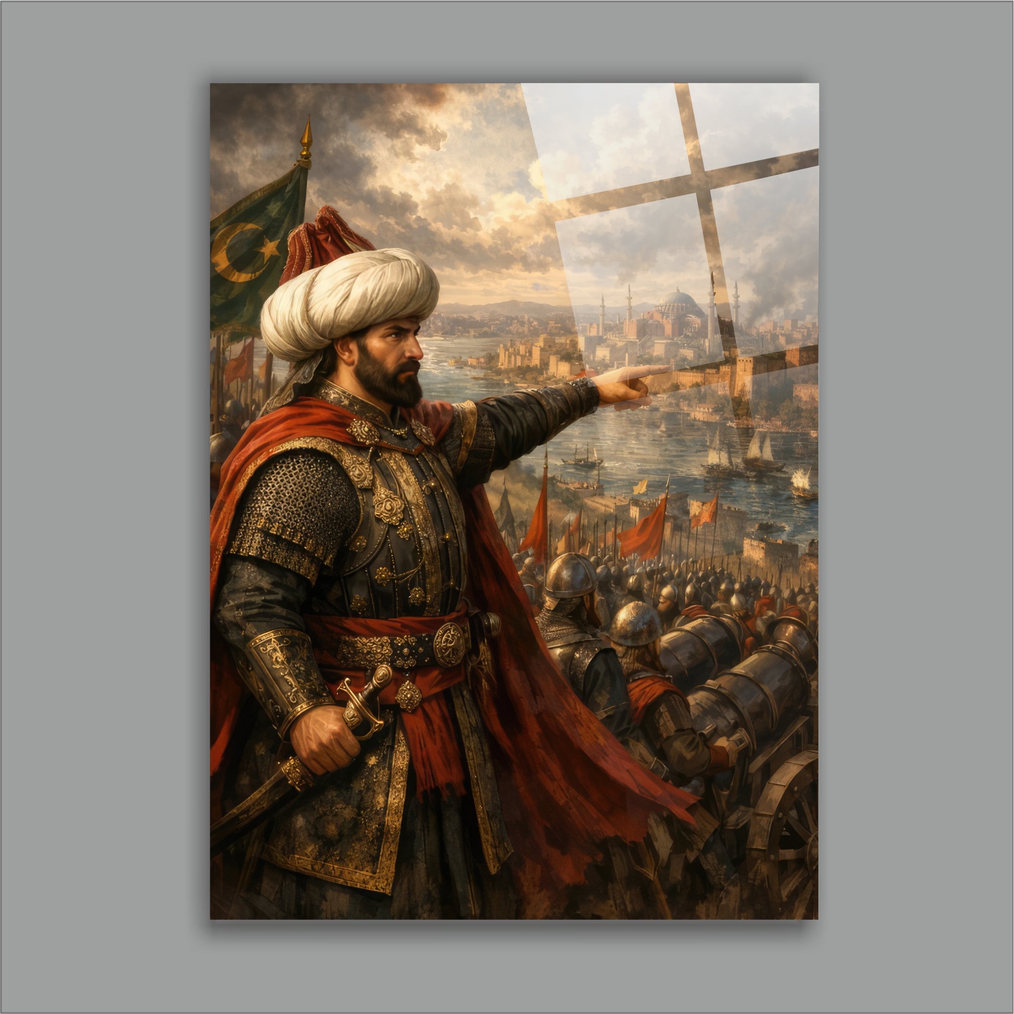 OSMANLI-63 Fatih Sultan Mehmet İstanbul'un Fethi