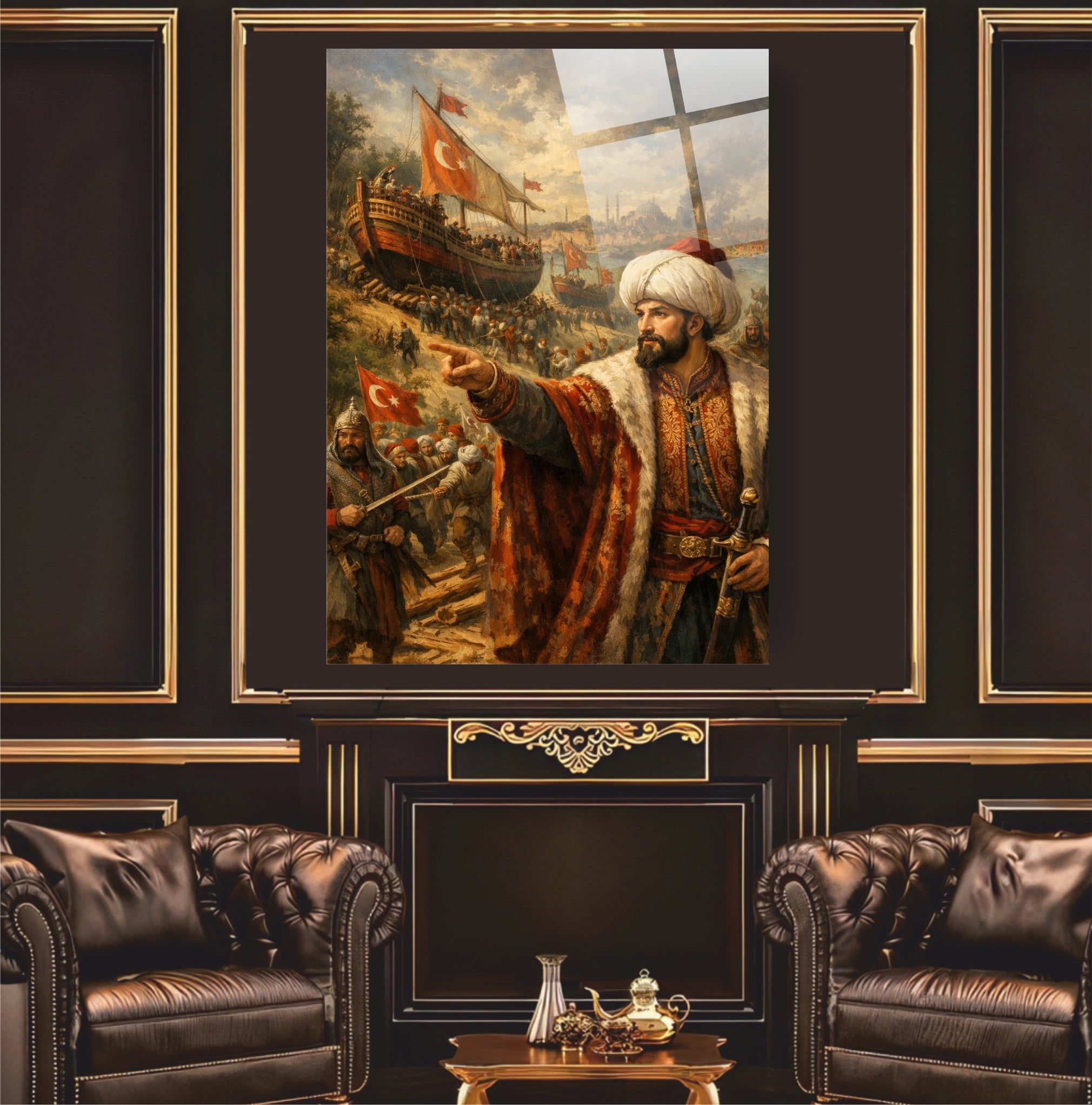 OSMANLI-73 Fatih Sultan Mehmet İstanbul'un Fethi ve Osmanlı Donanması Tasarımı